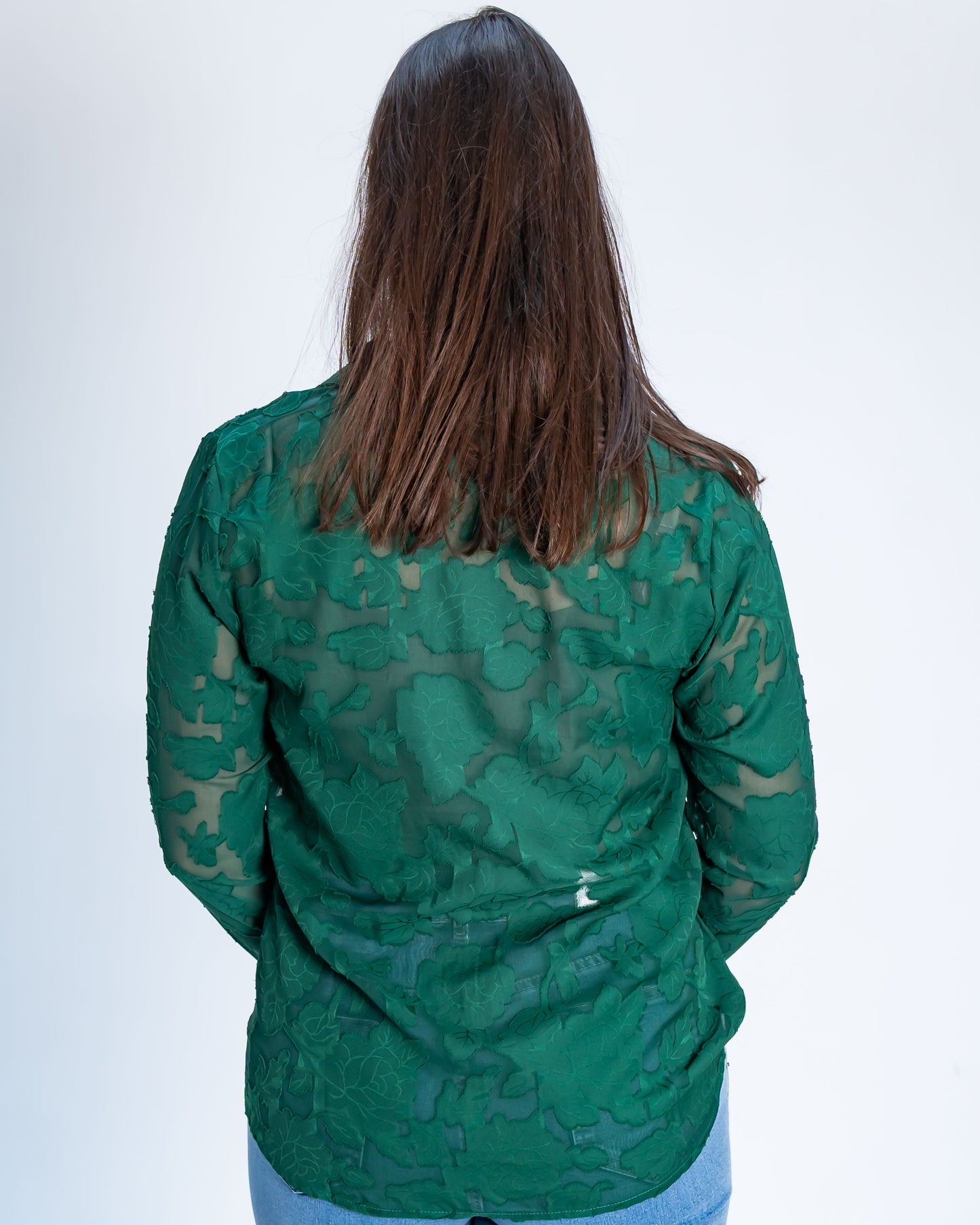 Blusa Carmen Gloria Verde