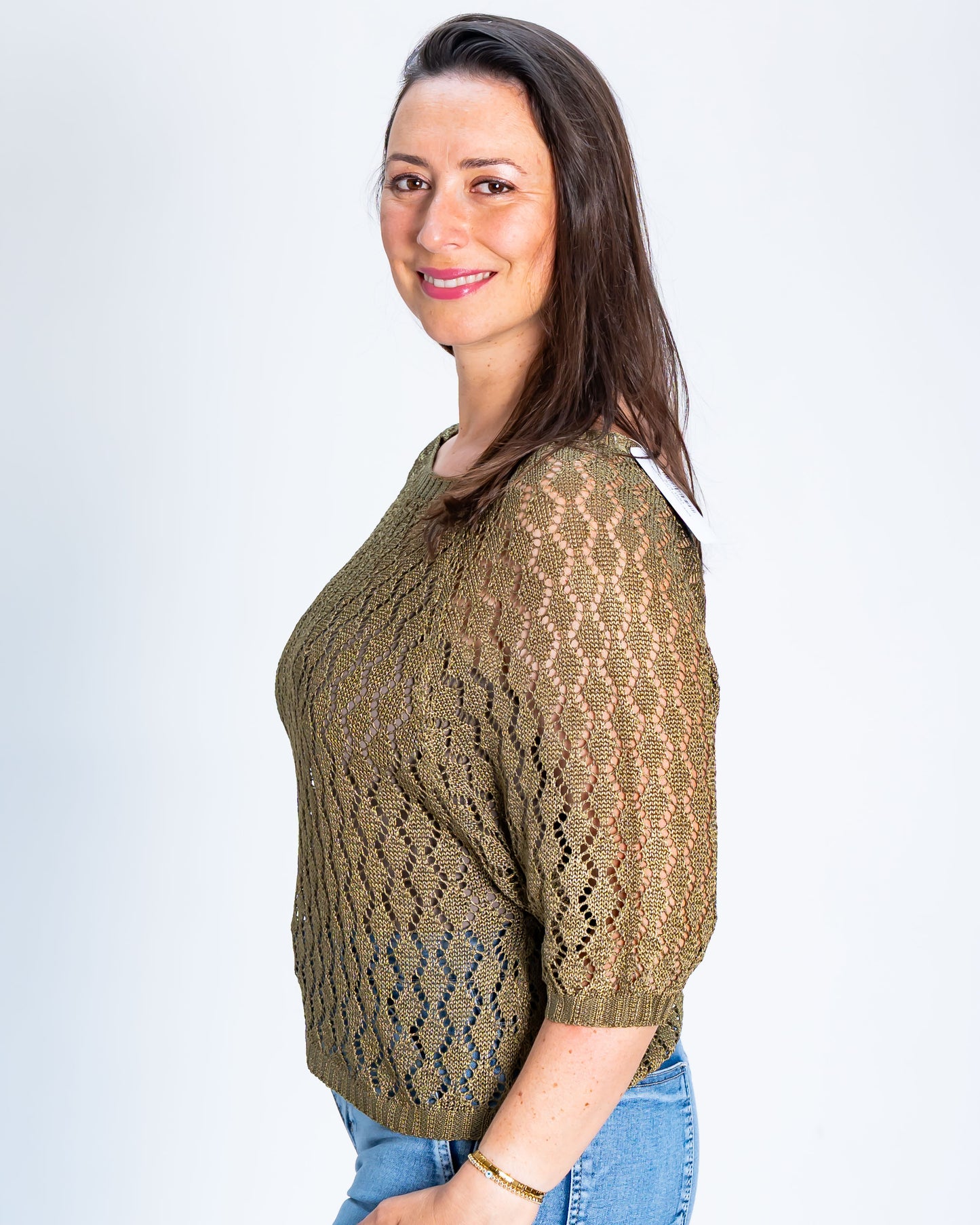 Sweater Hilo Monica Verde