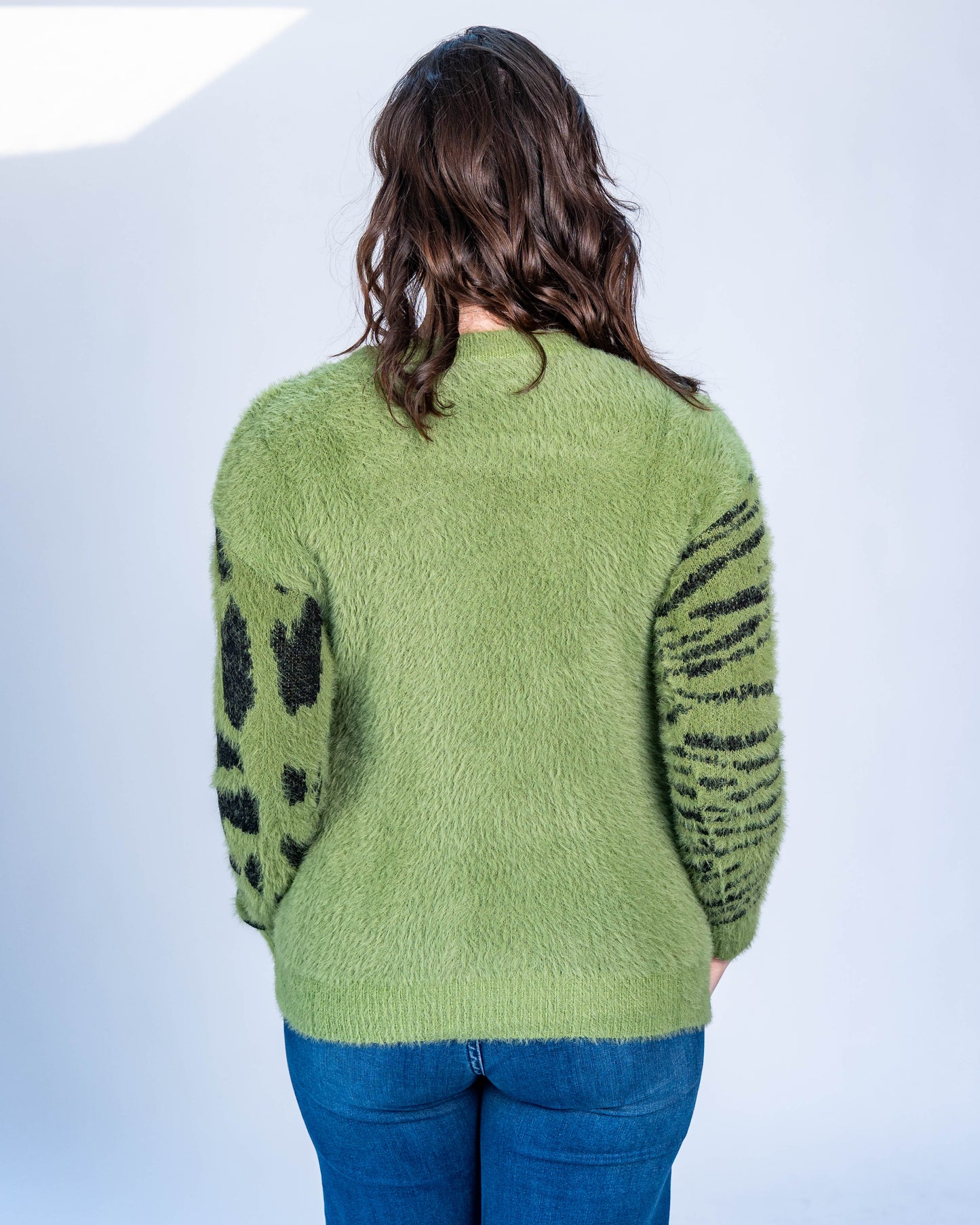 SWEATER LAURA PRINT VERDE