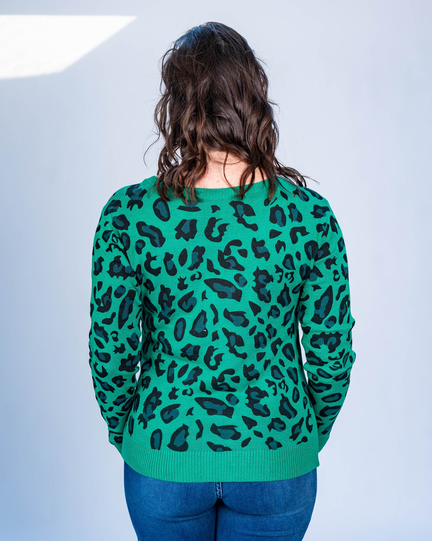 SWEATER NEON PRINT VERDE