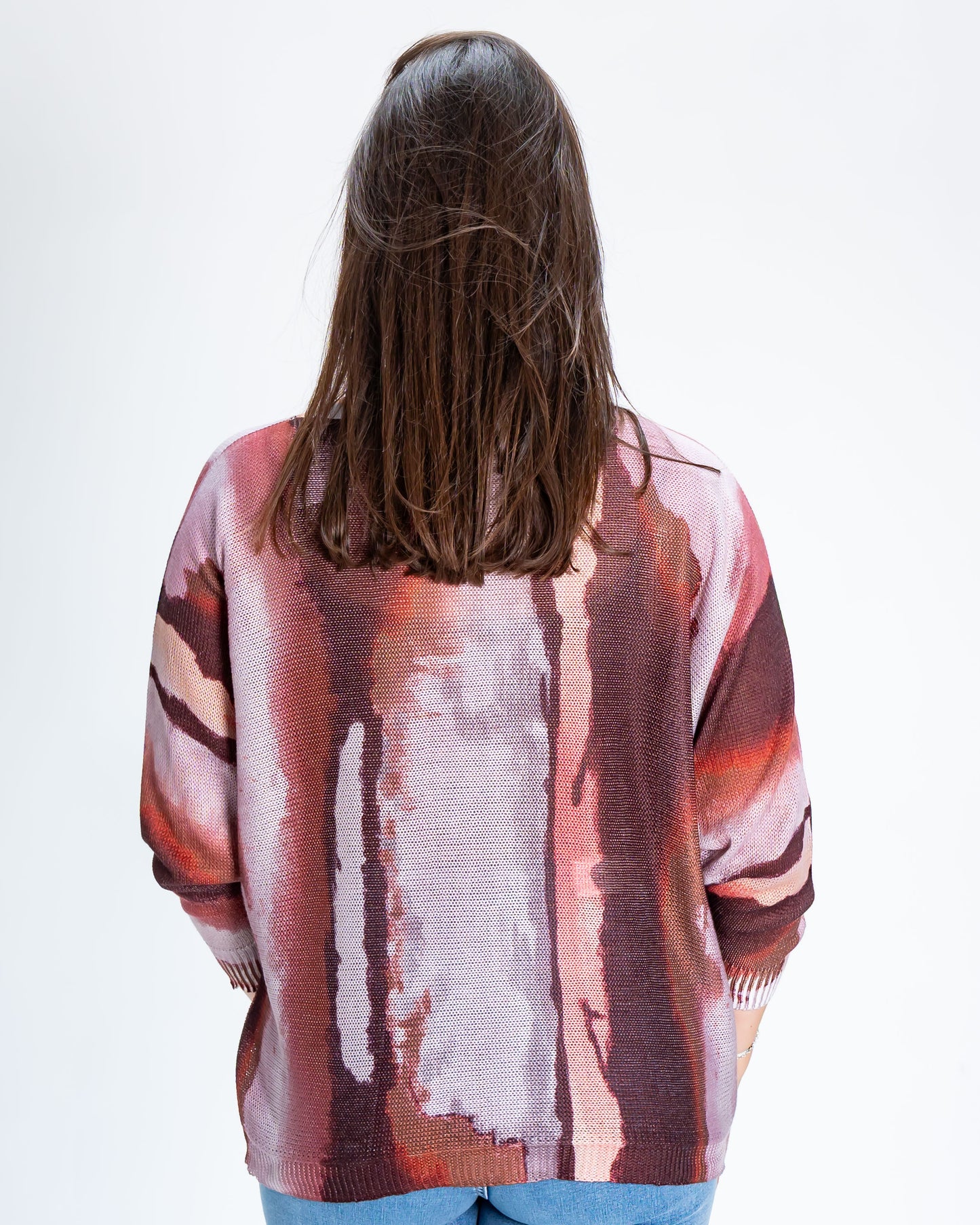 Sweater Metalizado Café