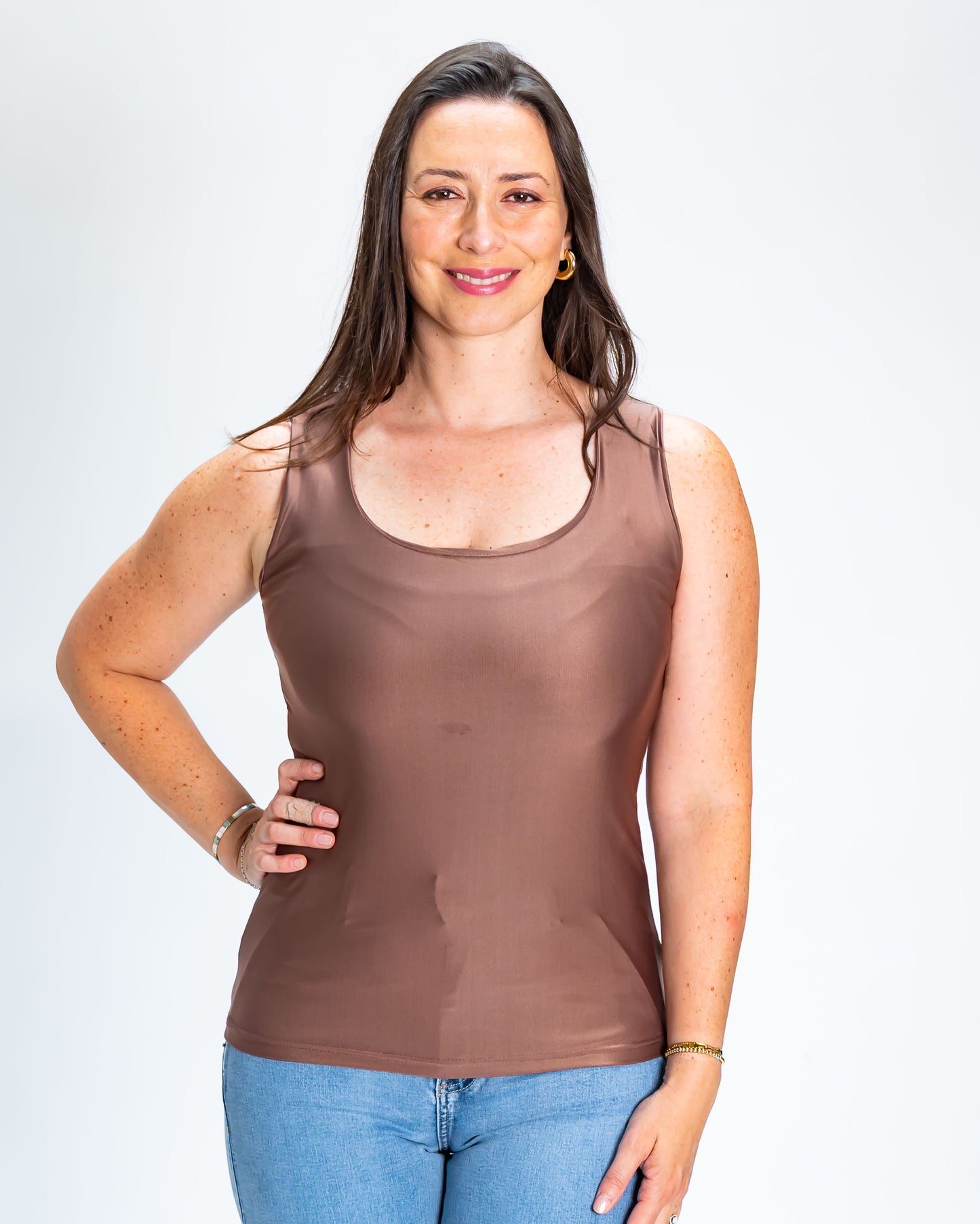 Polera Básica Cata Café