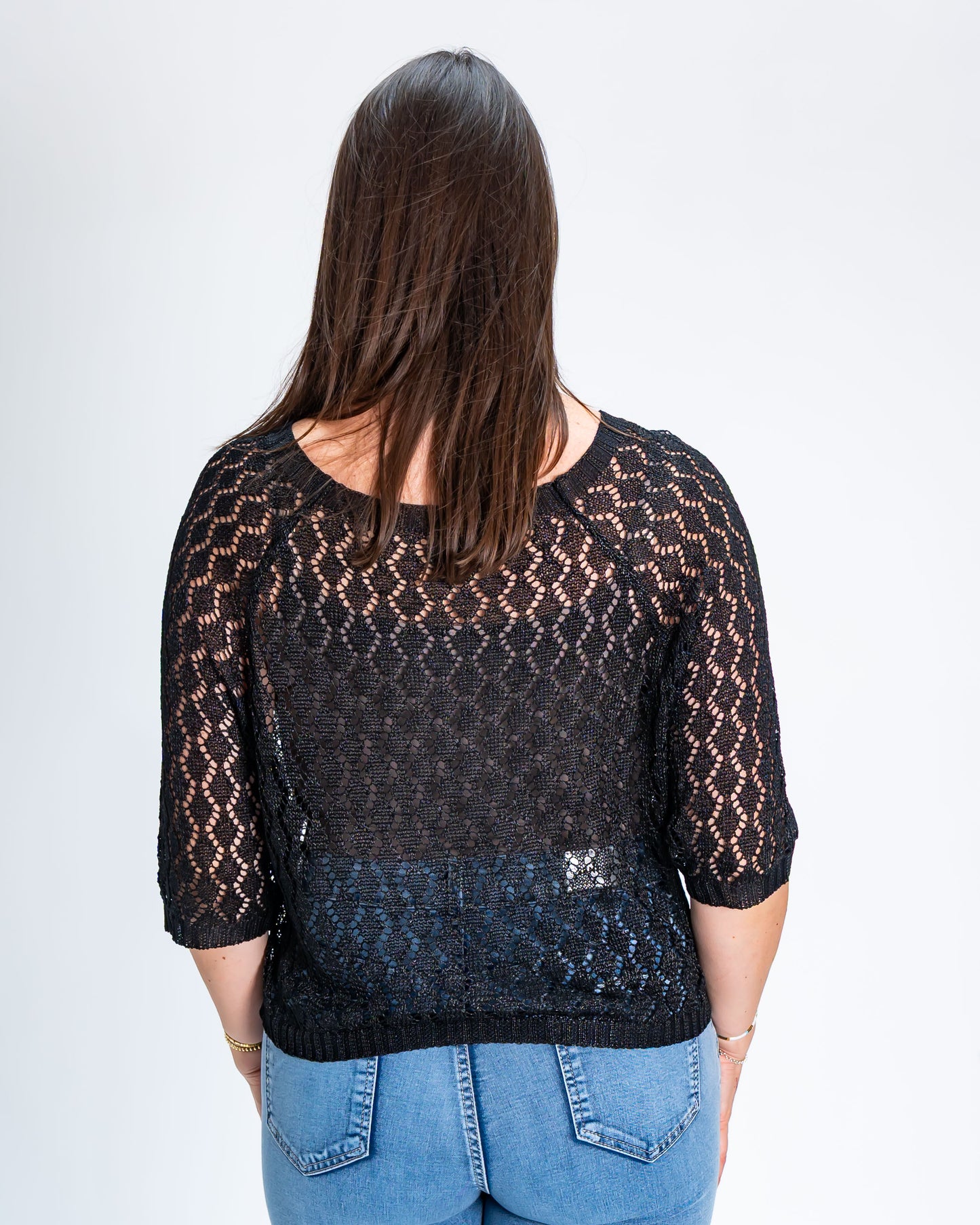 Sweater Hilo Monica Negro