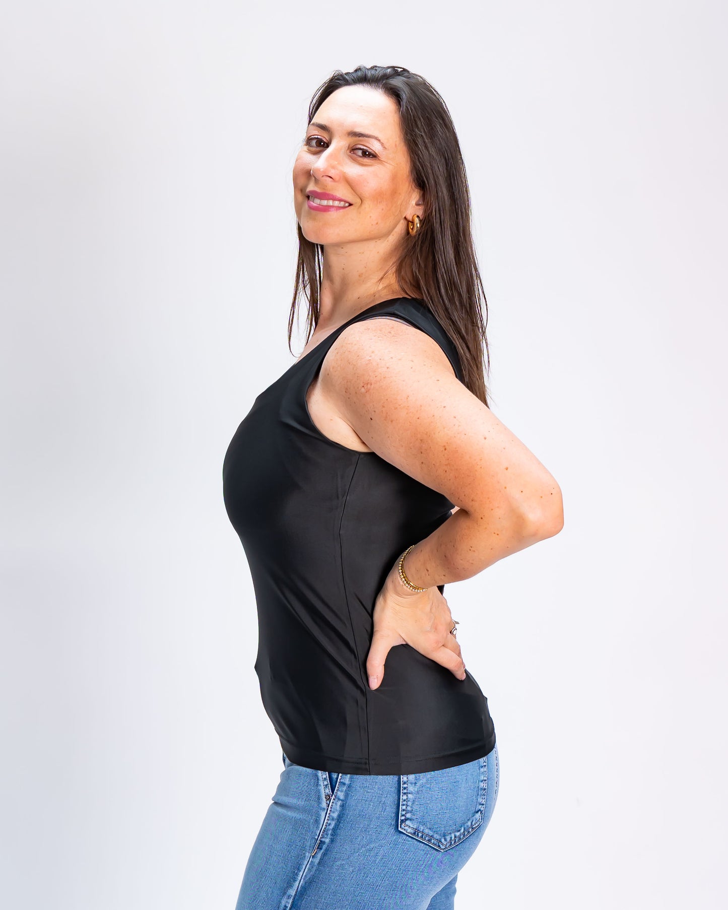 Polera Básica Cata Negro