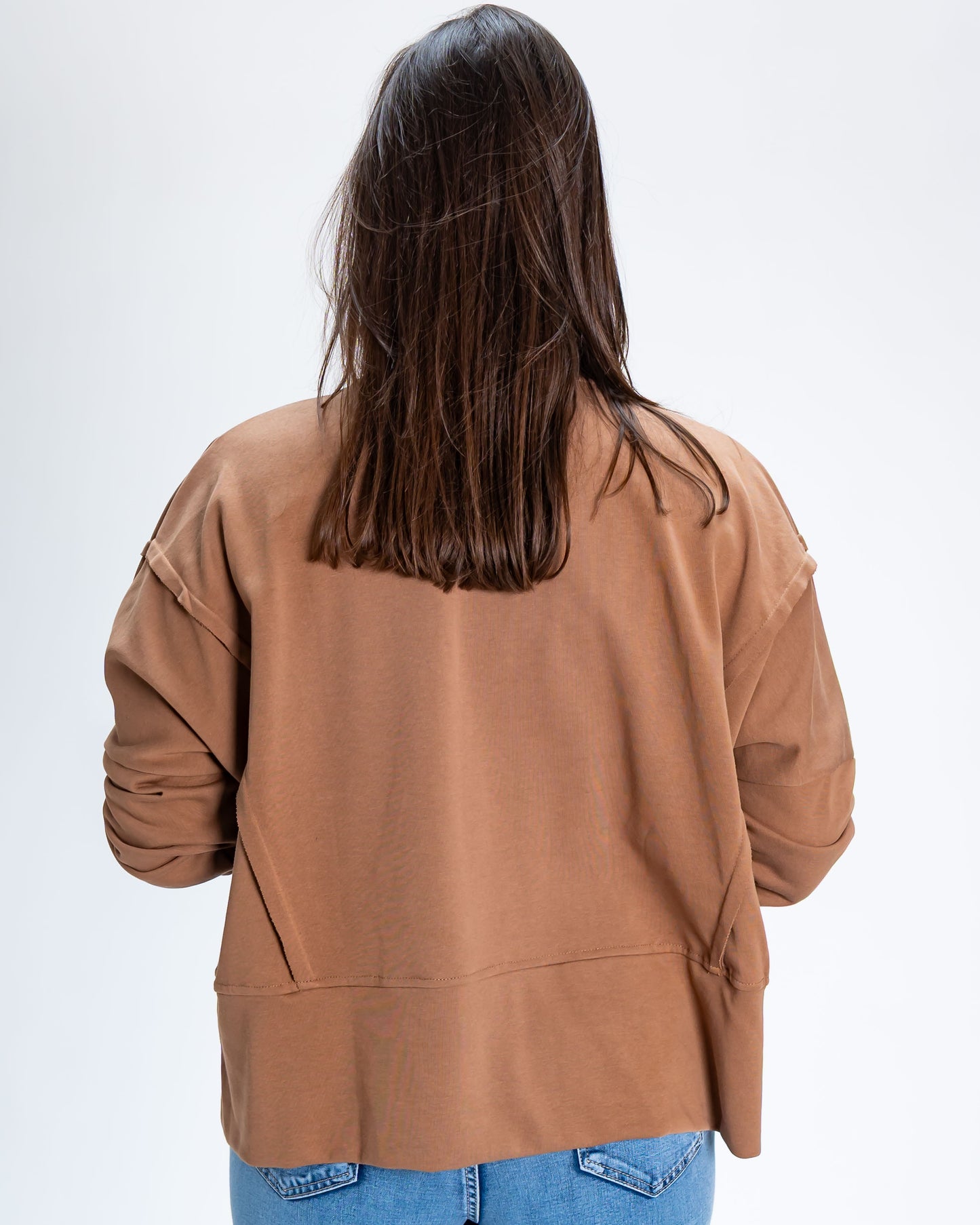 Polerón Conjunto Fer Liso Café