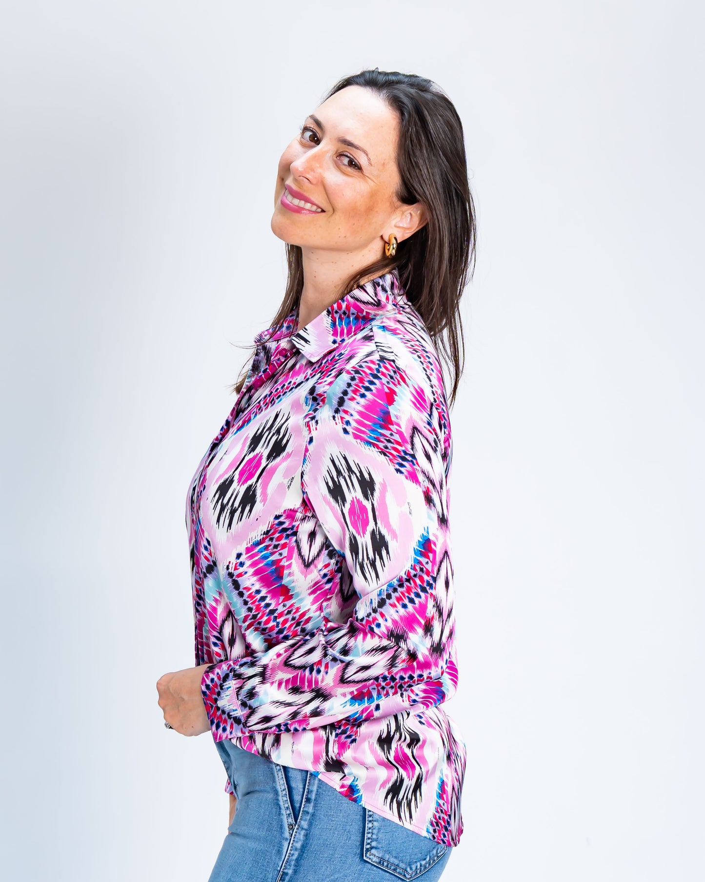 Blusa Satinada Mercedes