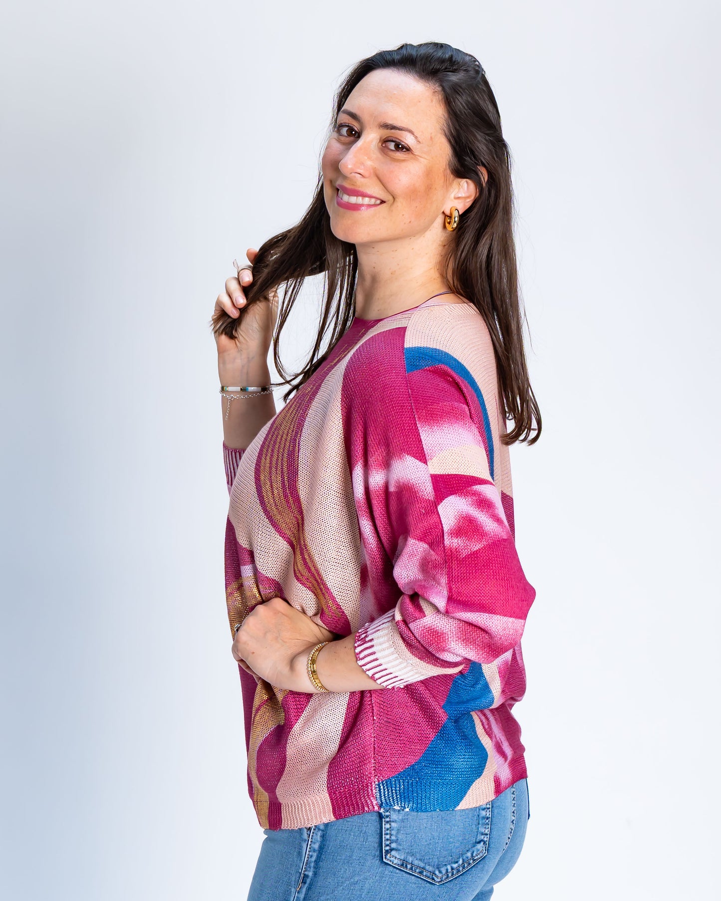 Sweater Pastel Fucsia