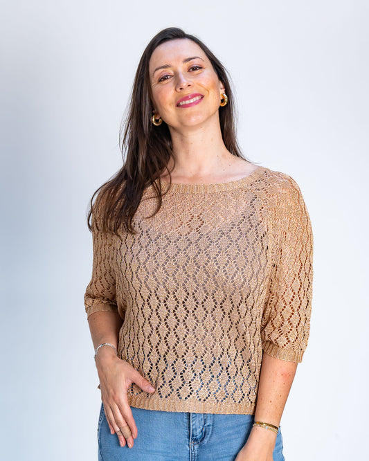 Sweater Hilo Monica Camel