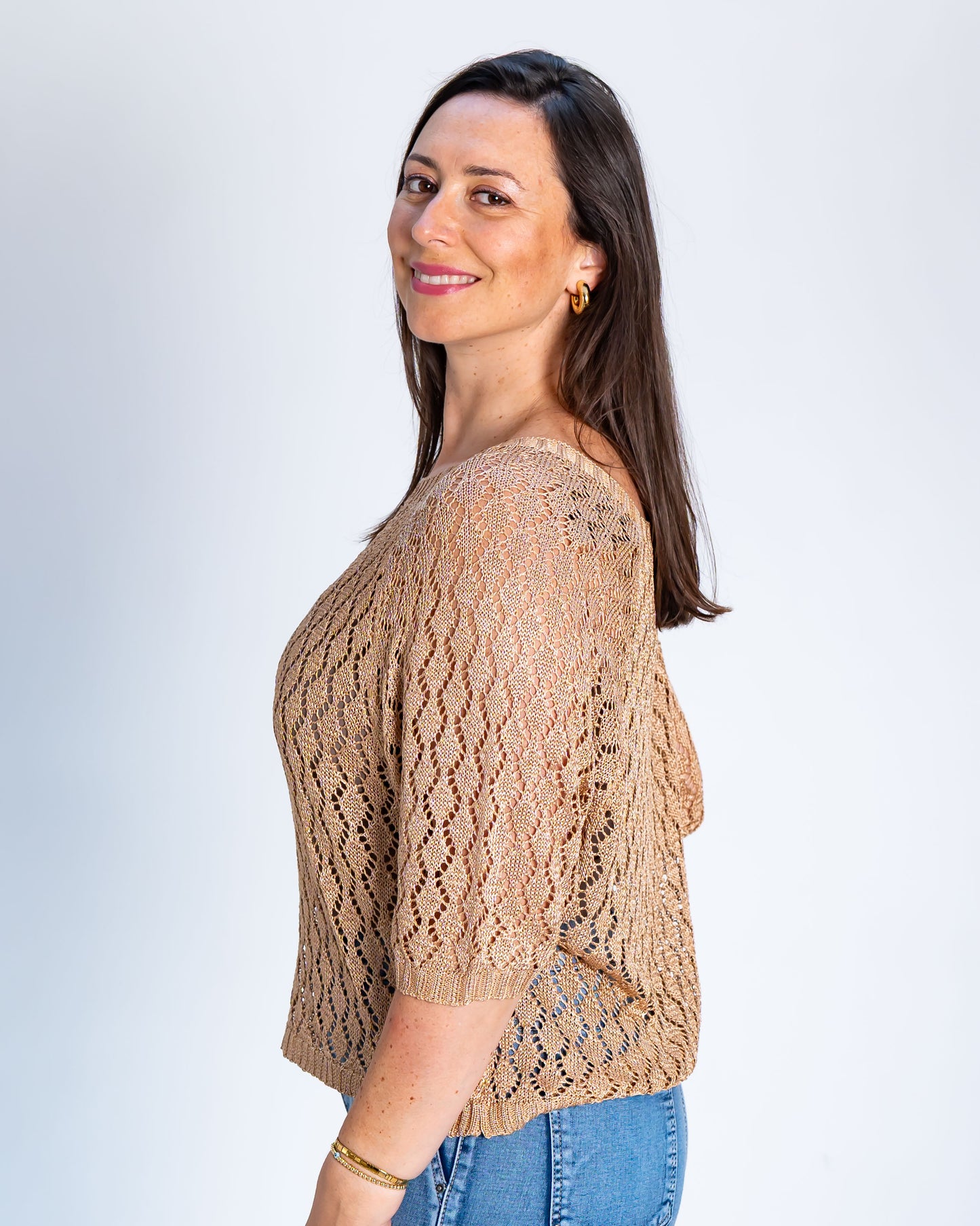 Sweater Hilo Monica Camel