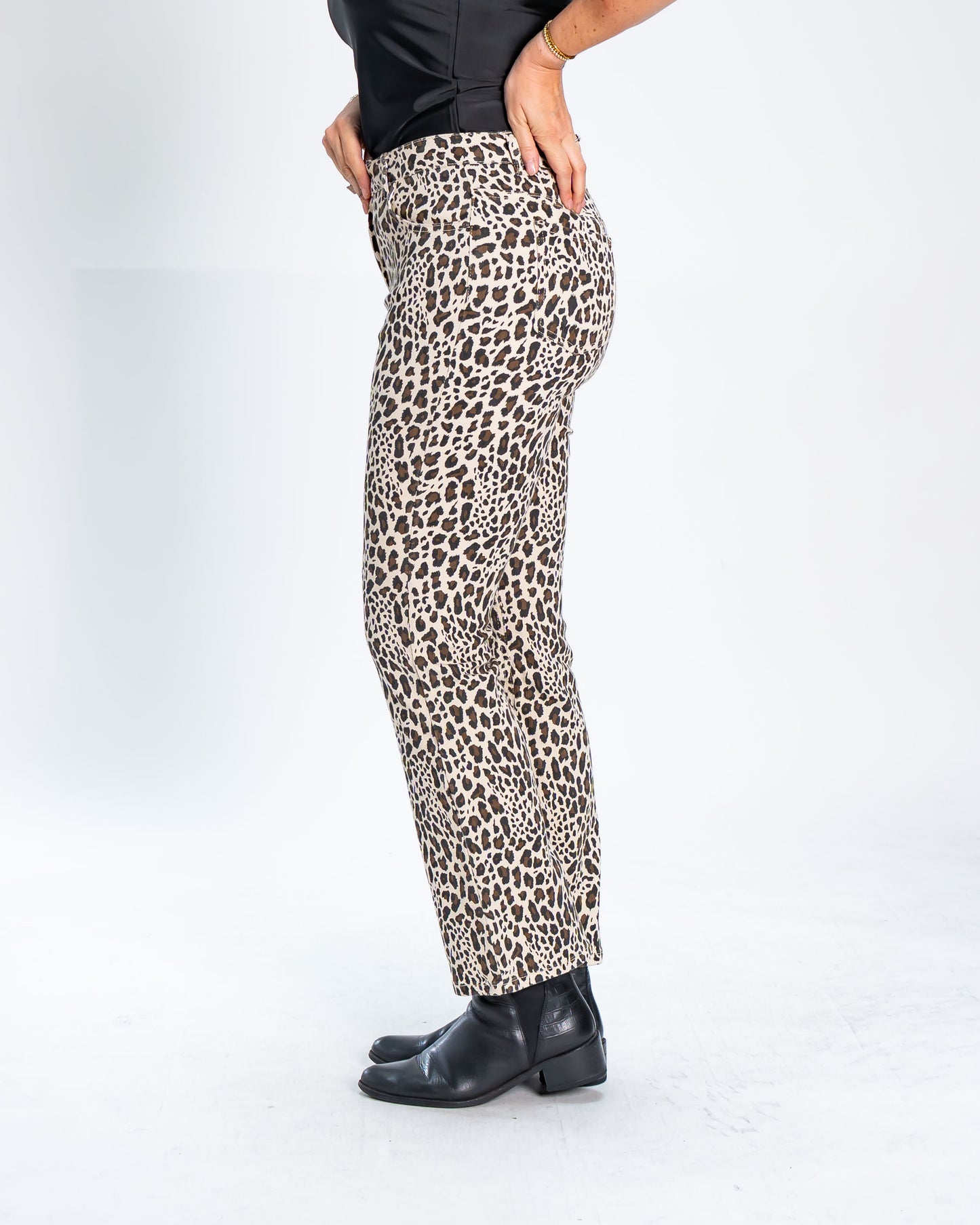 Jeans Flare Leopardo