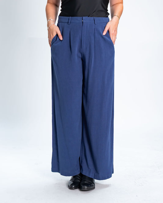 Pantalón Luís Símil Lino Azul