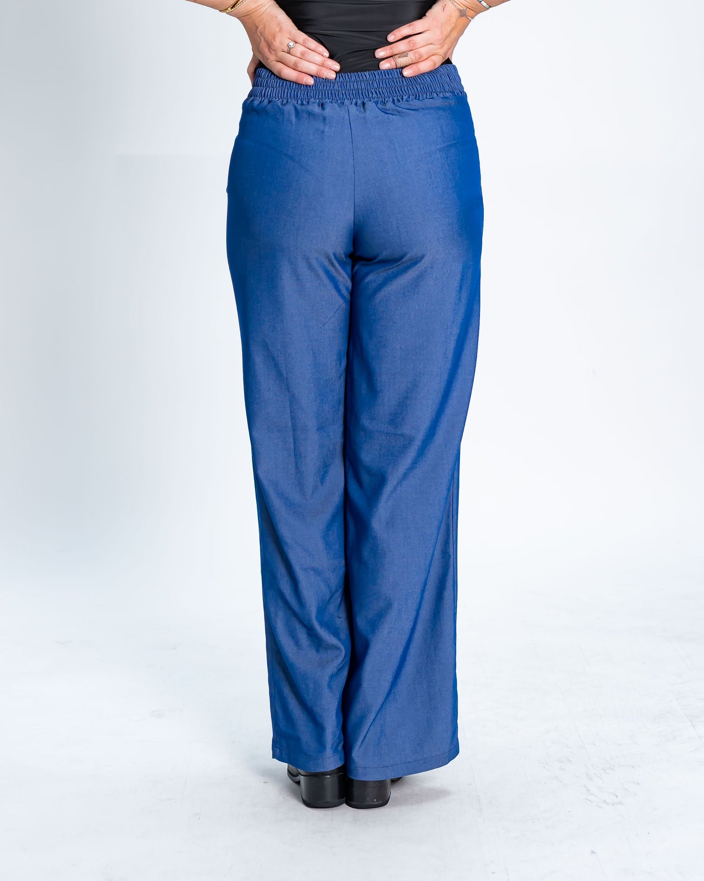 Pantalón Tencel Enzo Azul
