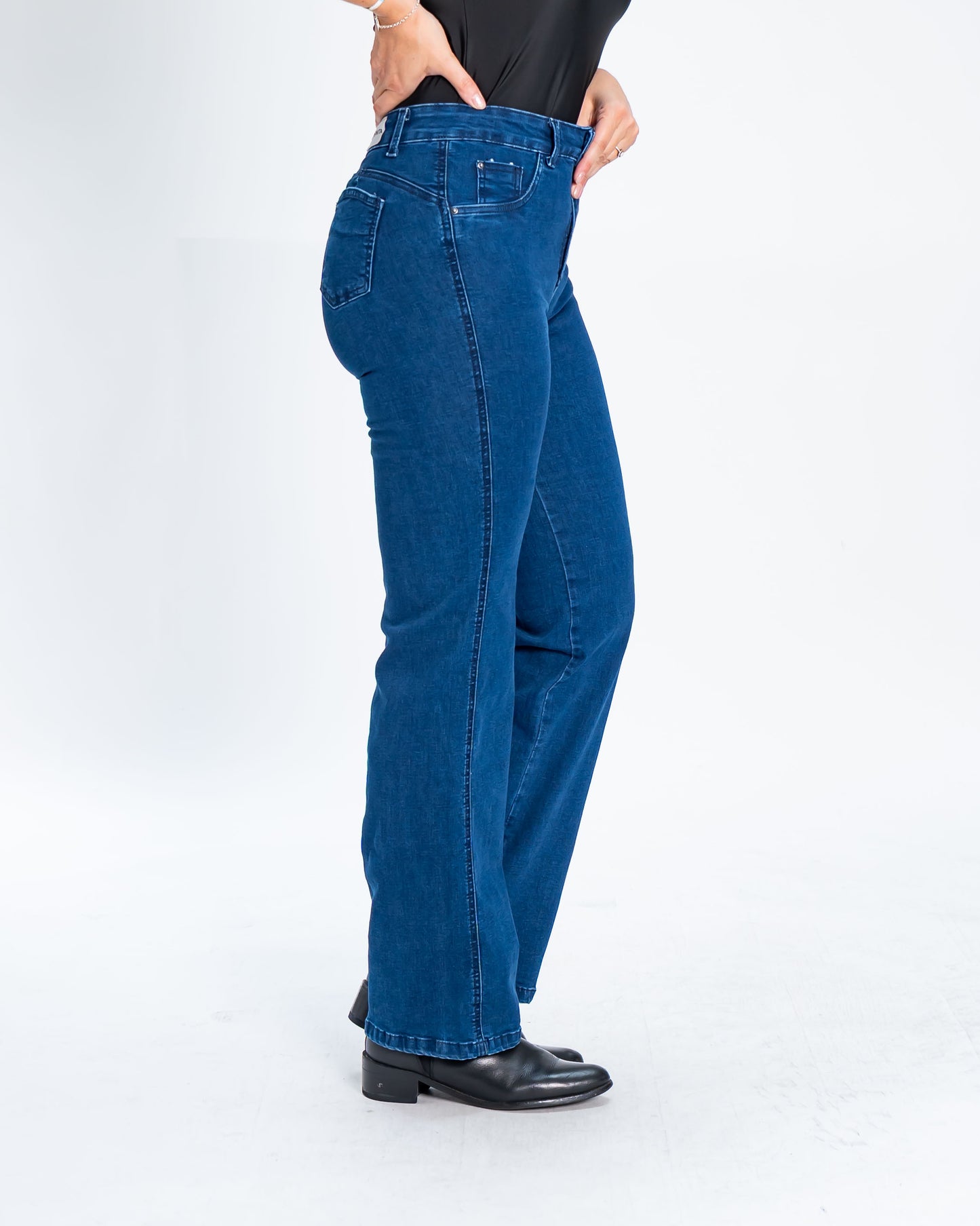 Jeans Infinito Recto Azul Oscuro