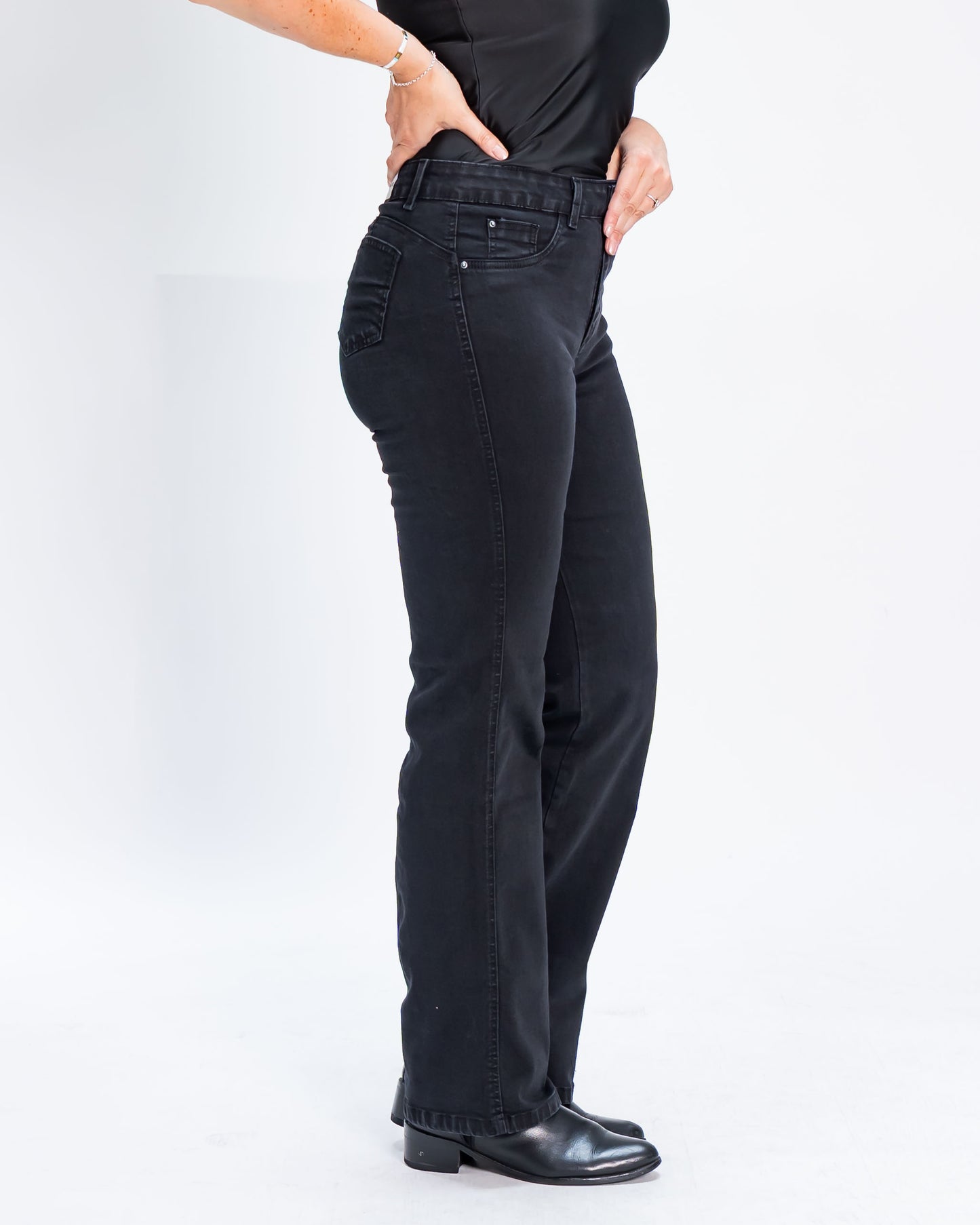 Jeans Infinito Recto Negro