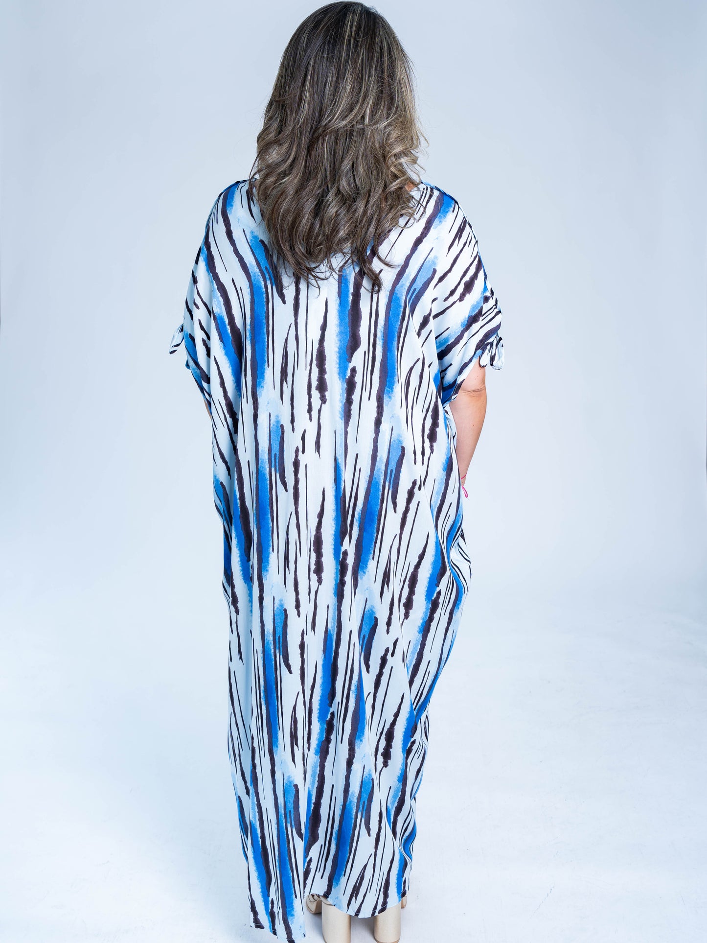 VESTIDO OVER AZUL