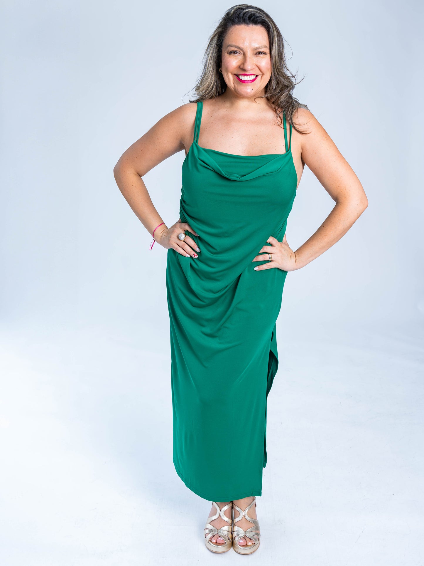 VESTIDO ESMERALDA VERDE