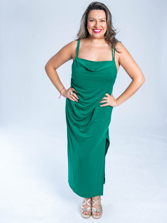 VESTIDO ESMERALDA VERDE
