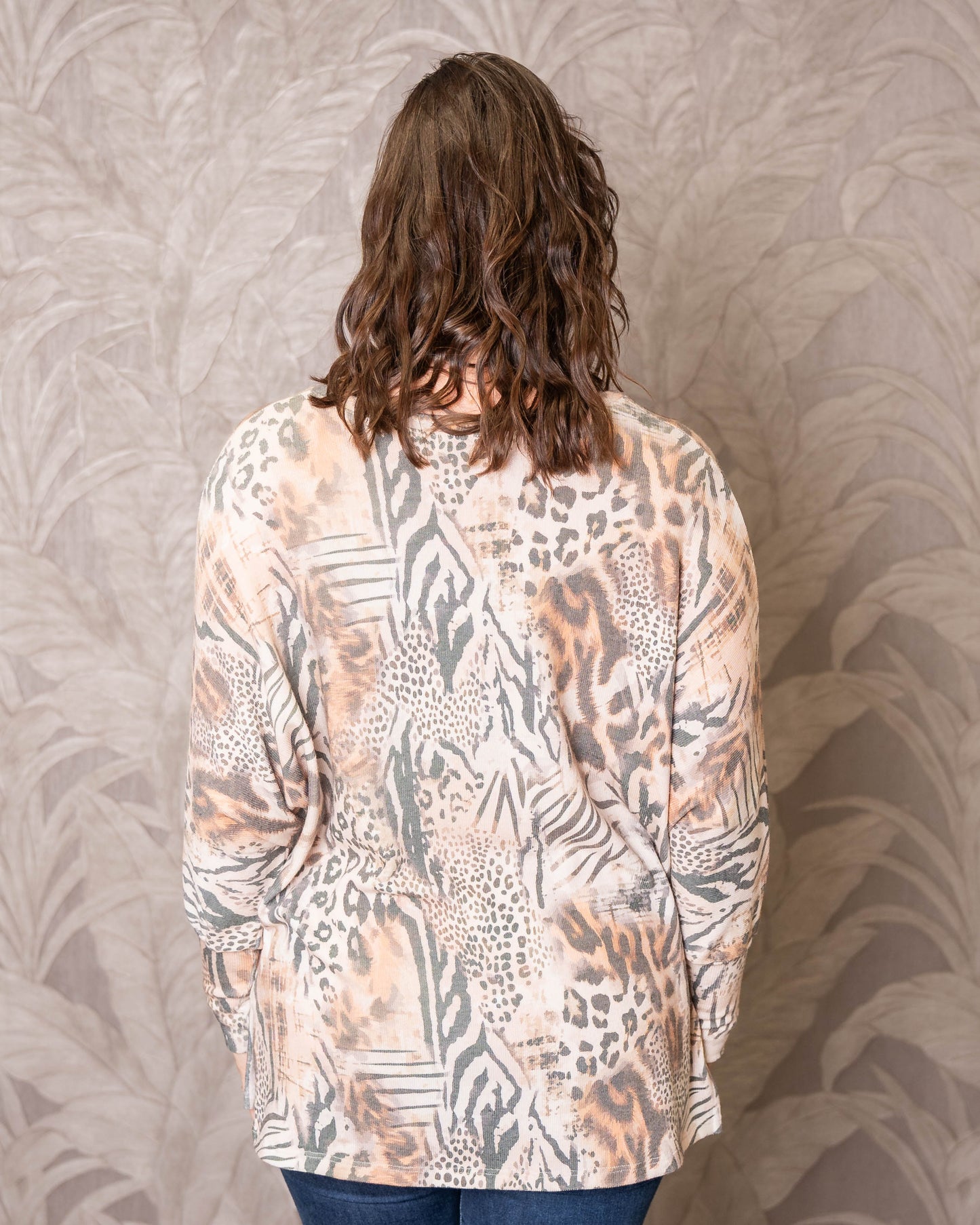 Sweater Norina Print Café