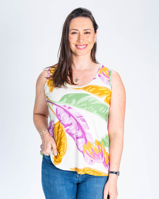 Polera BR Musculosa Emilia Morado