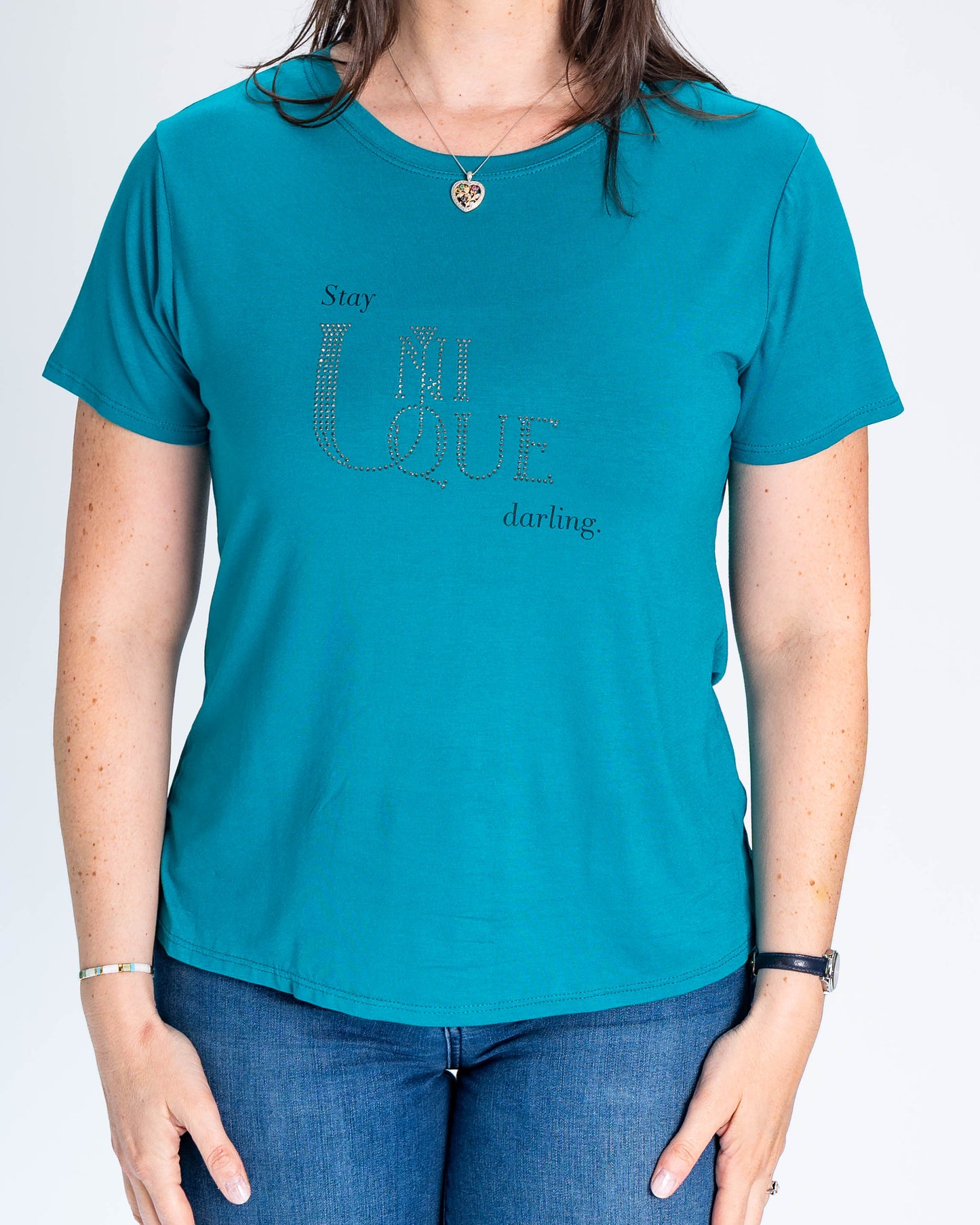 Polera BR Aylin Unique Turquesa