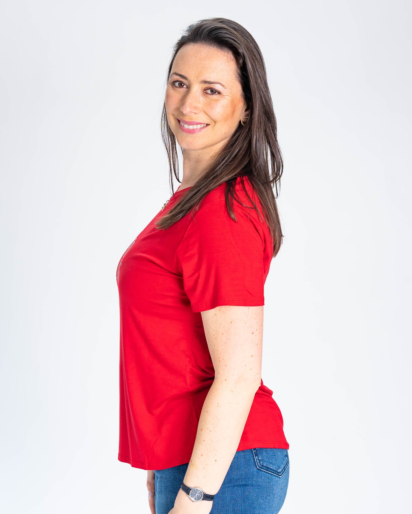 Polera BR Aylin Unique Rojo
