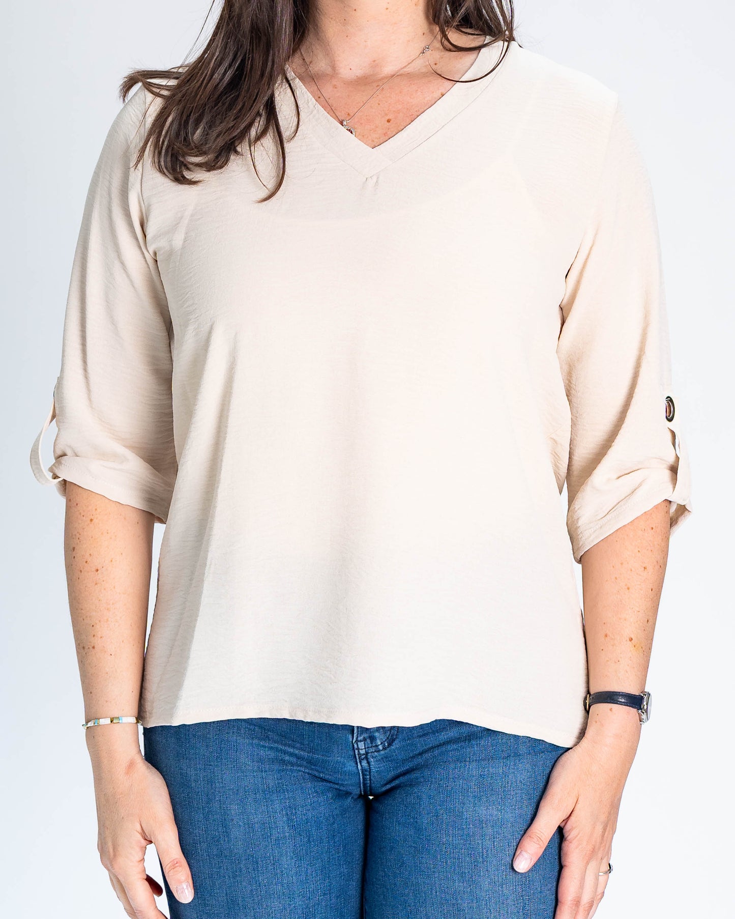 Blusa Lisa Melissa Beige