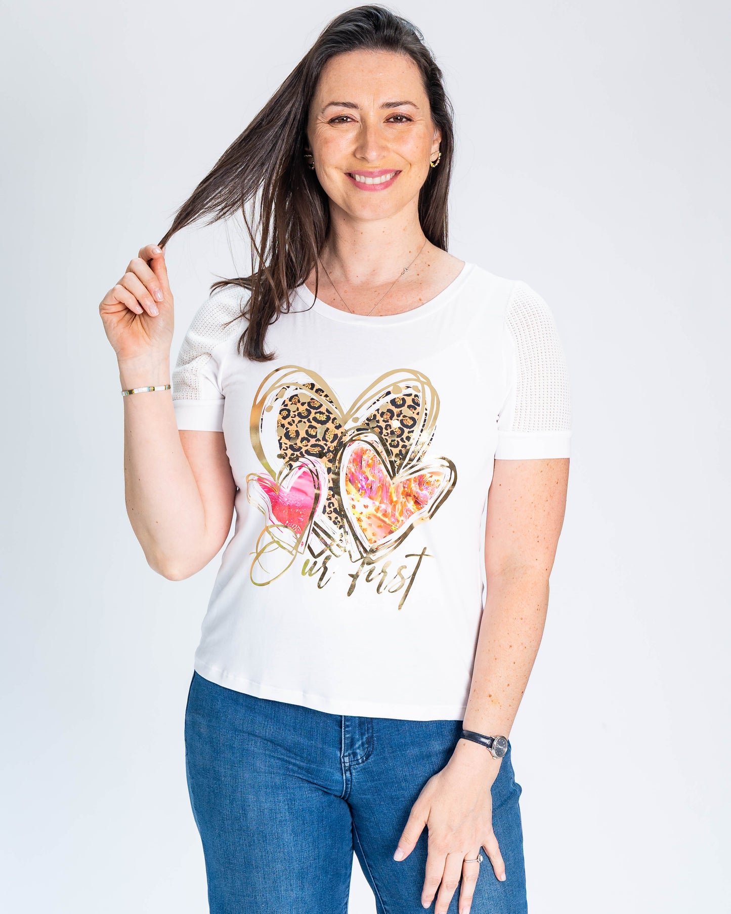 Polera Our First Blanco