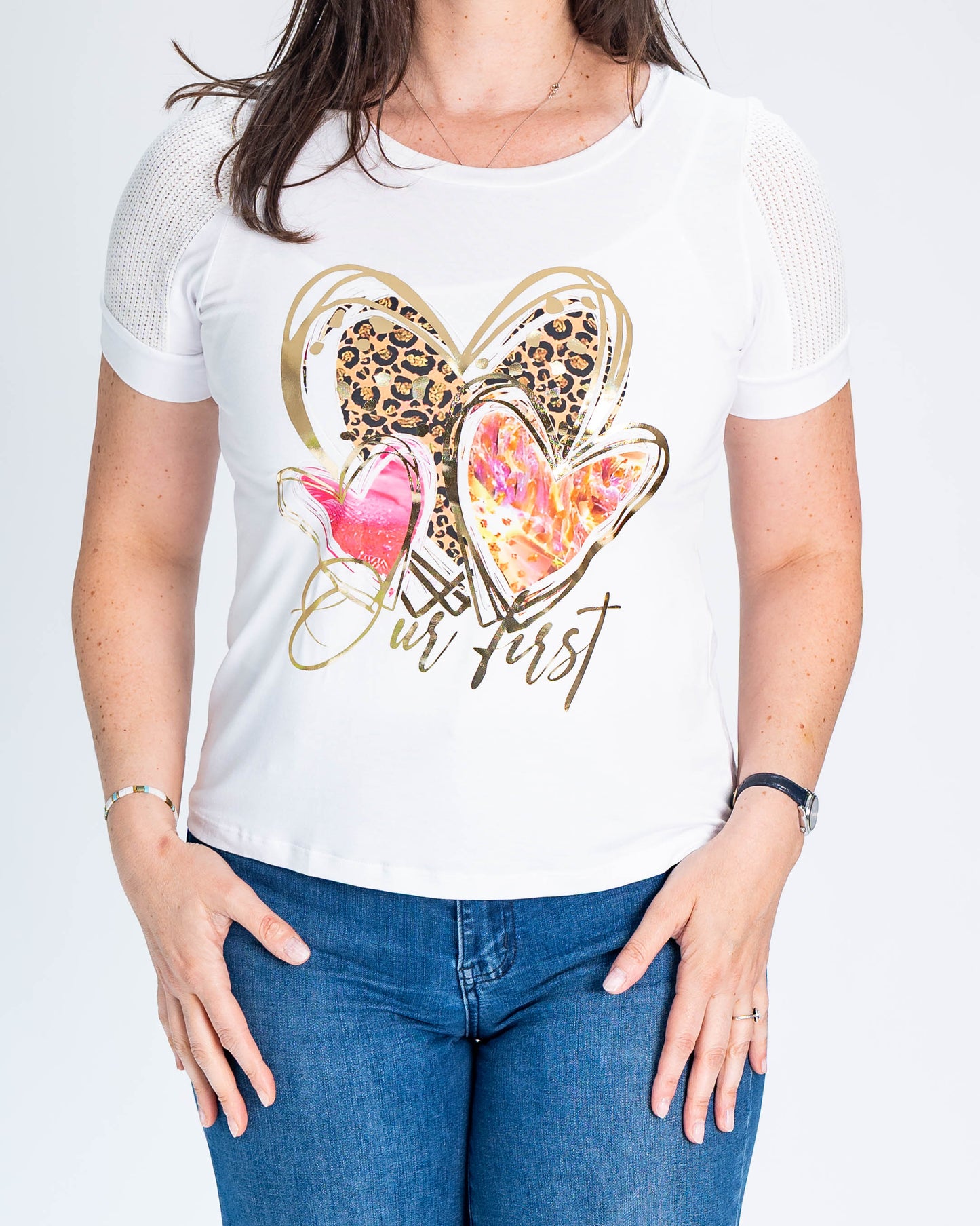 Polera Our First Blanco