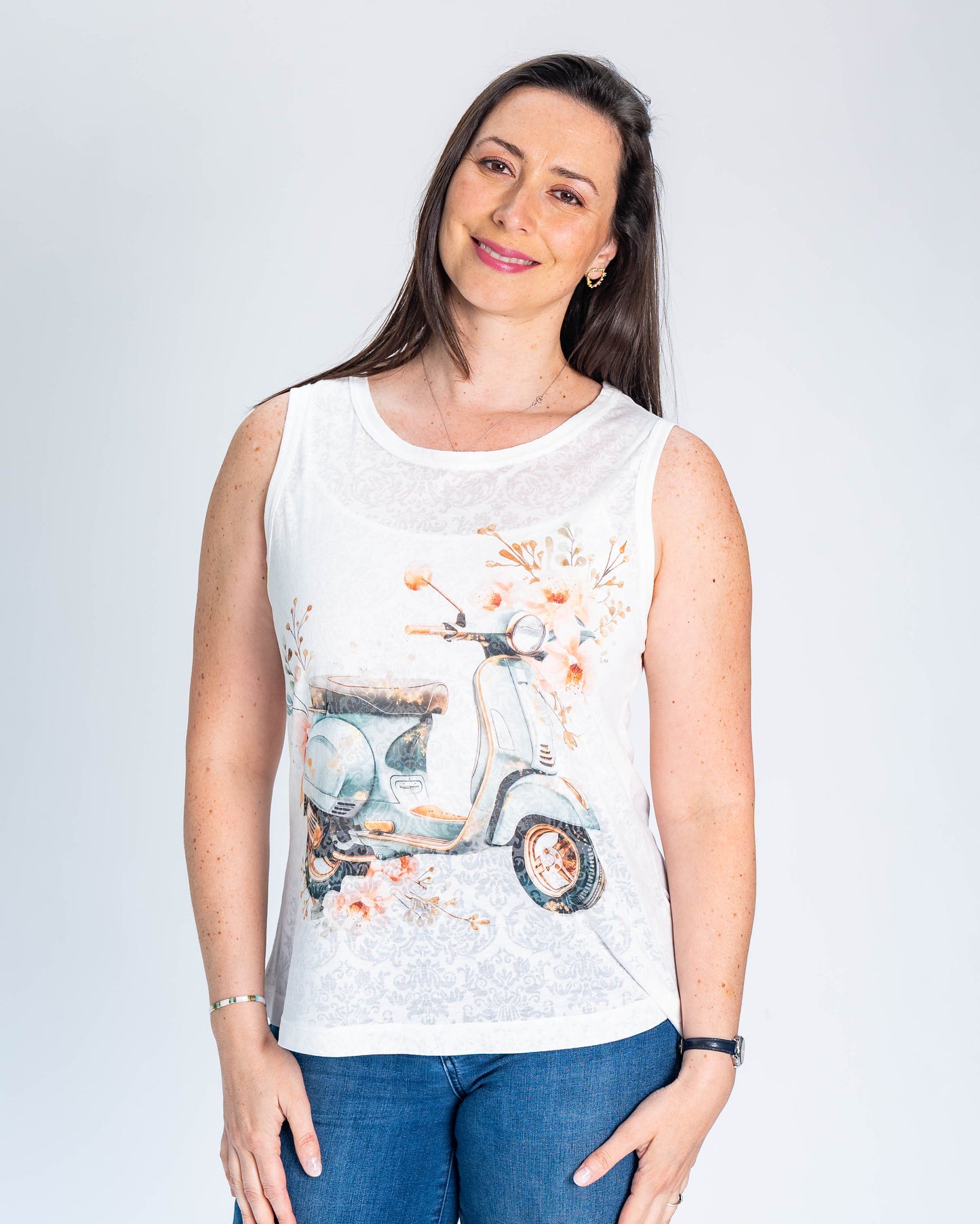 Polera BR Musculosa Alejandra Motocicleta