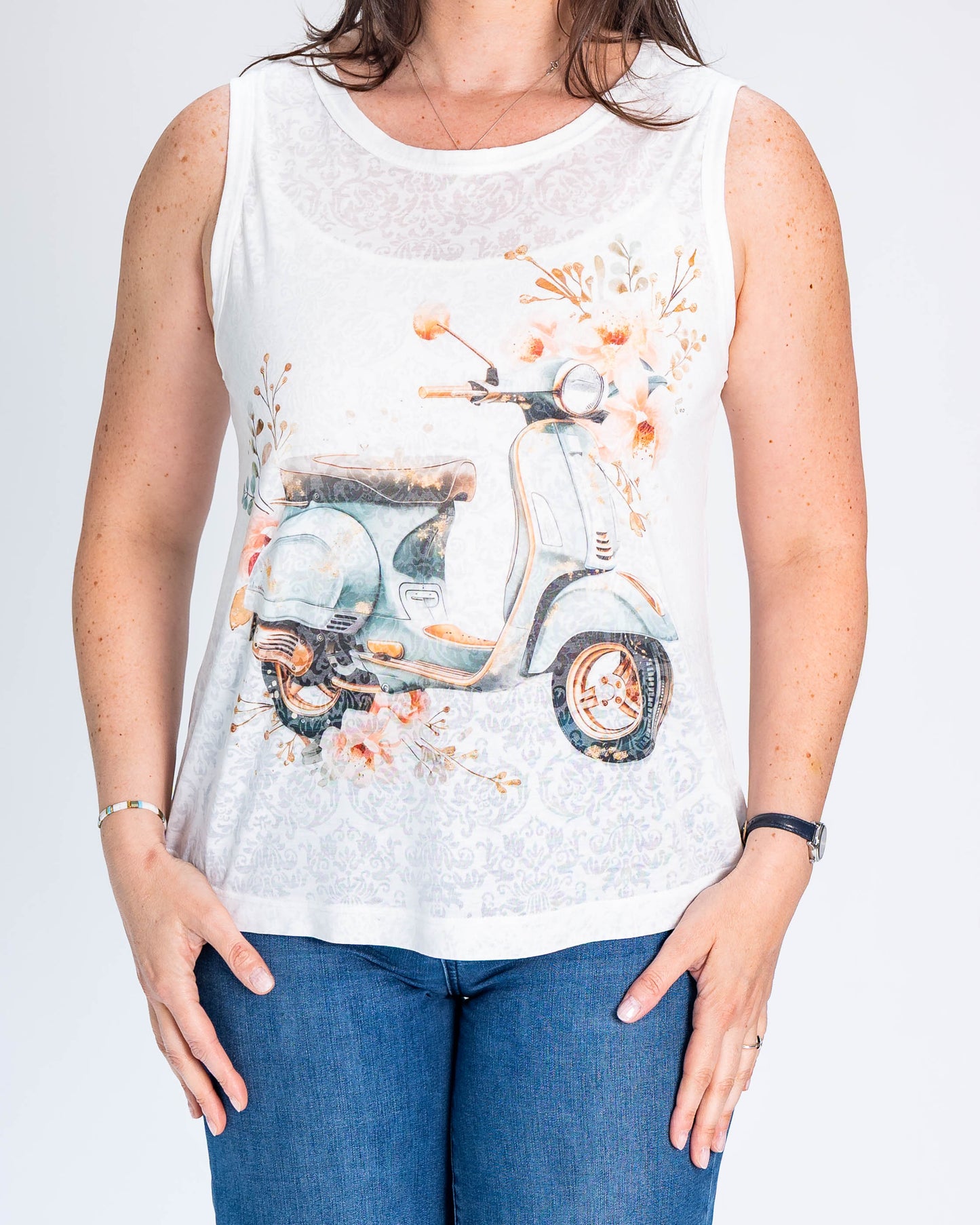 Polera BR Musculosa Alejandra Motocicleta