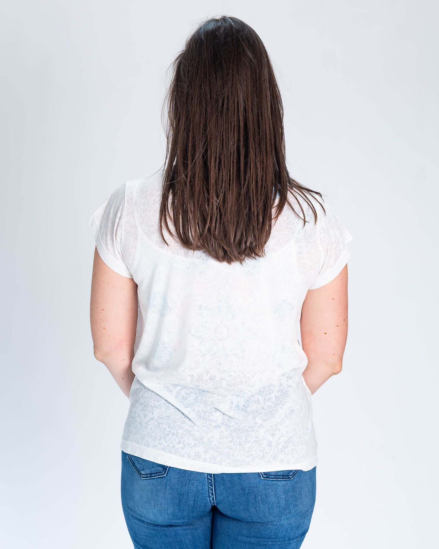 Polera BR Aline Mandala Azul