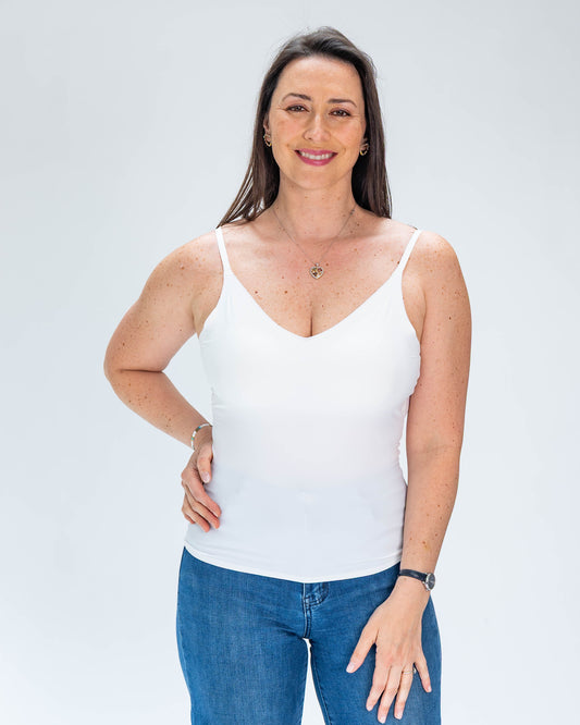 Bralette Tirante Regulable Blanco