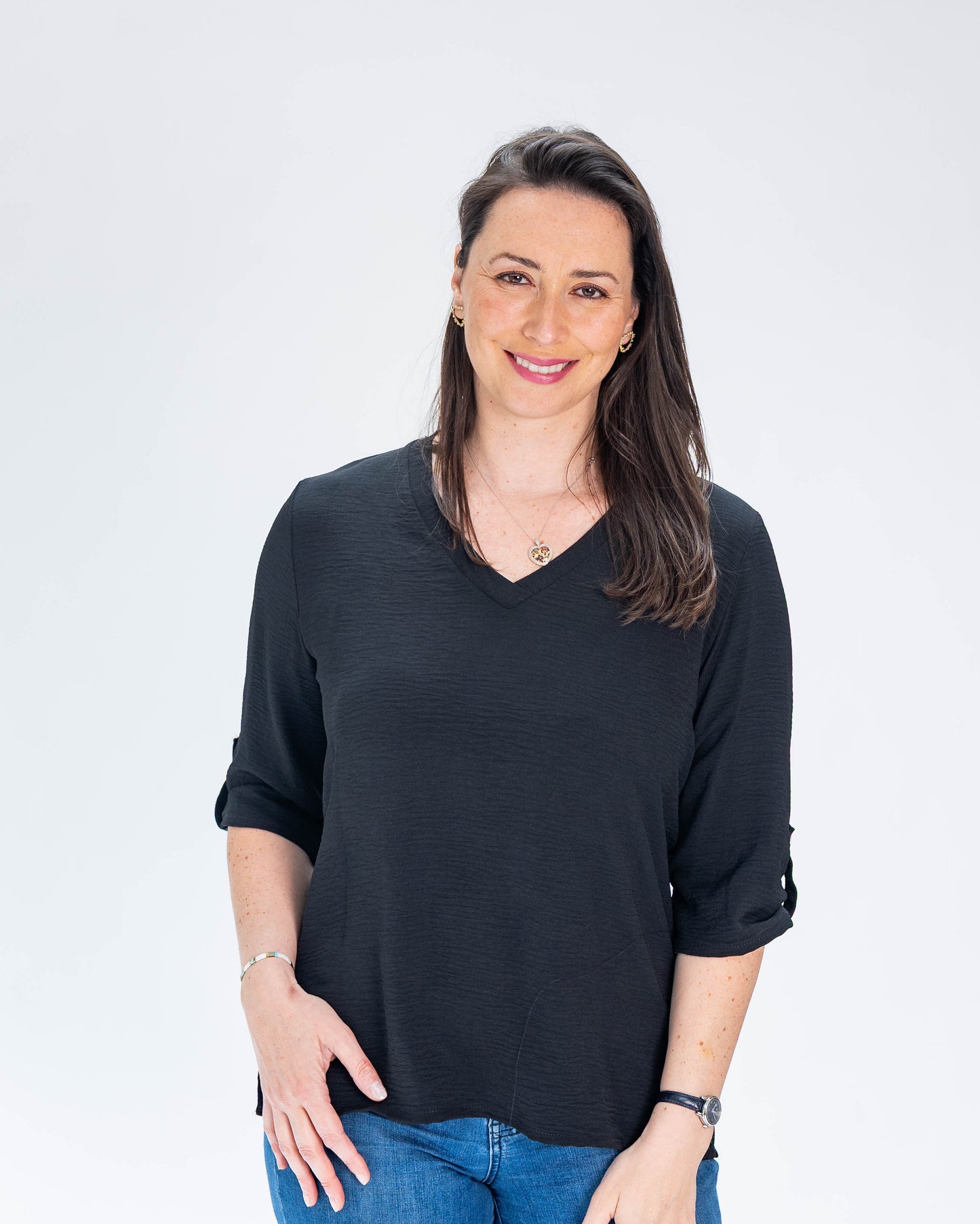 Blusa Lisa Melissa Negro