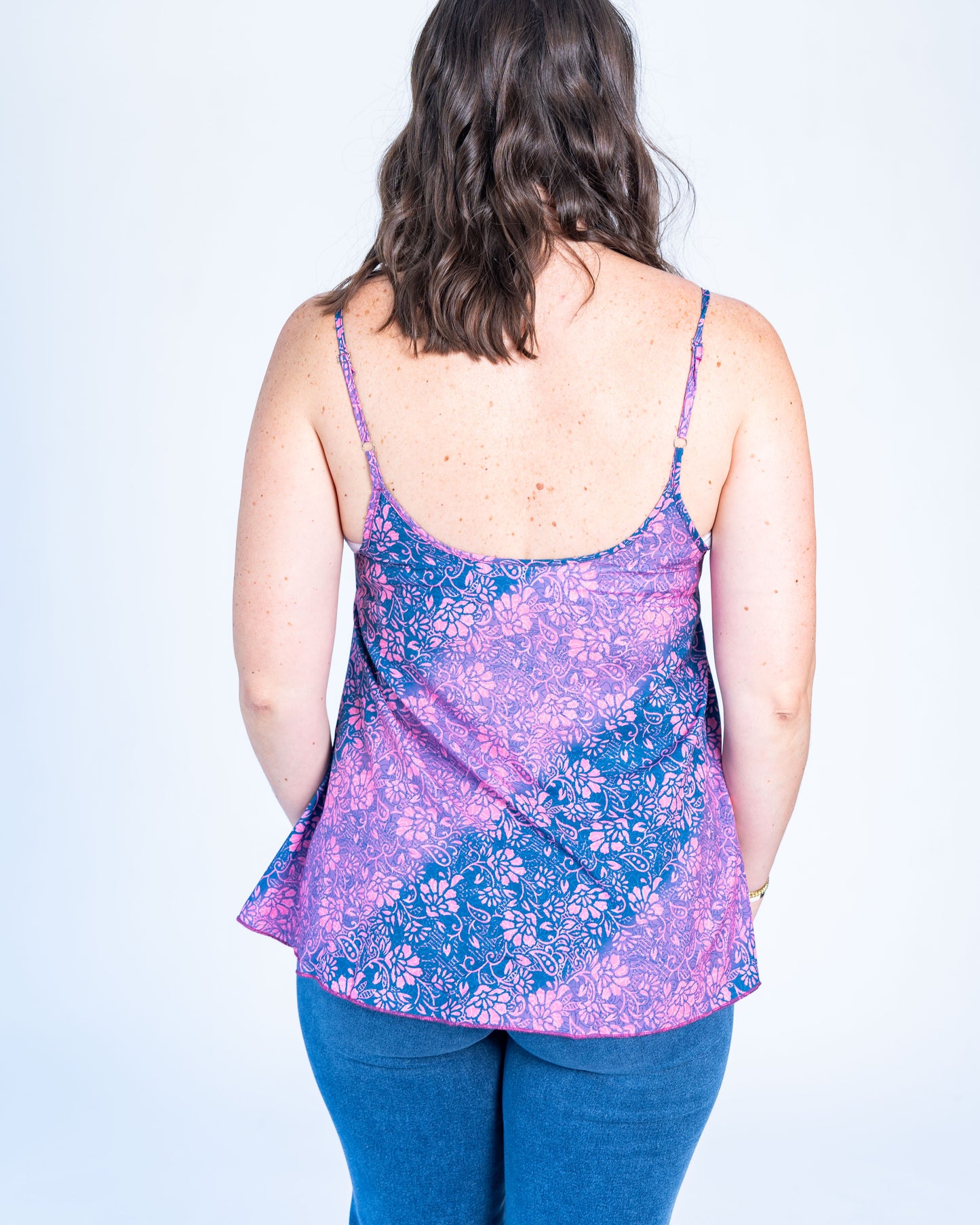 POLERA LENCERO FUCSIA