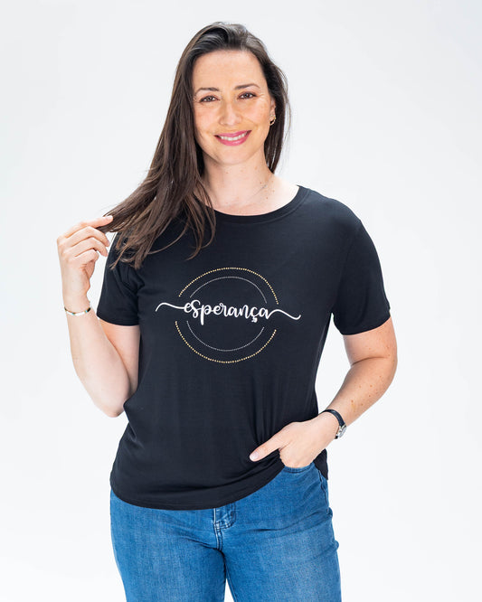 Polera BR Aylin Esperanza Negro