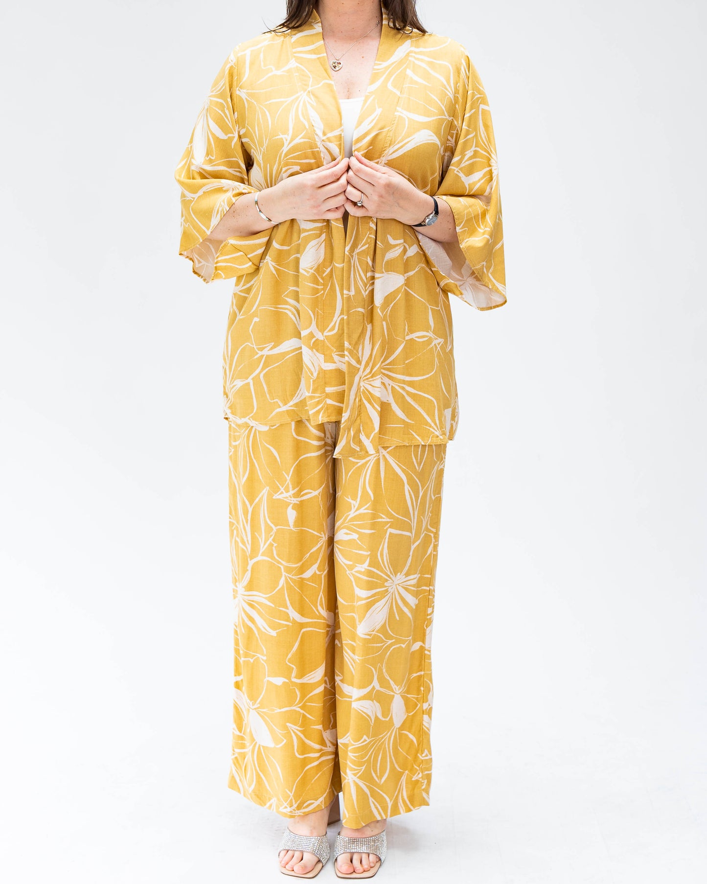 Kimono Conjunto BR Mia Mostaza