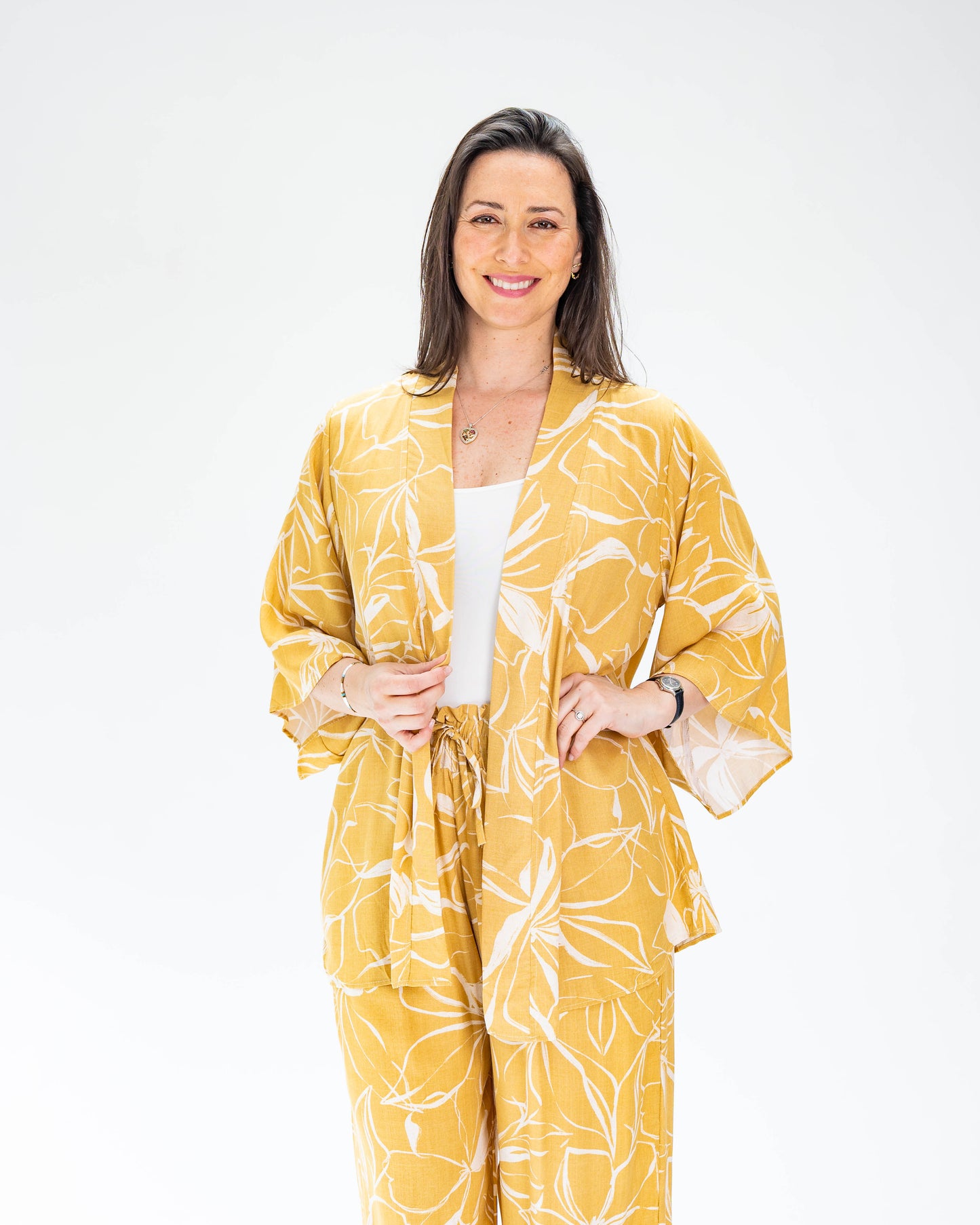 Kimono Conjunto BR Mia Mostaza