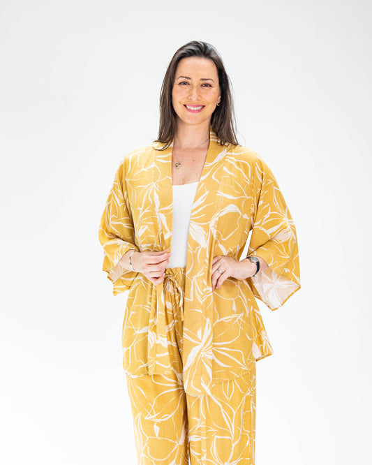 Kimono Conjunto BR Mia Mostaza