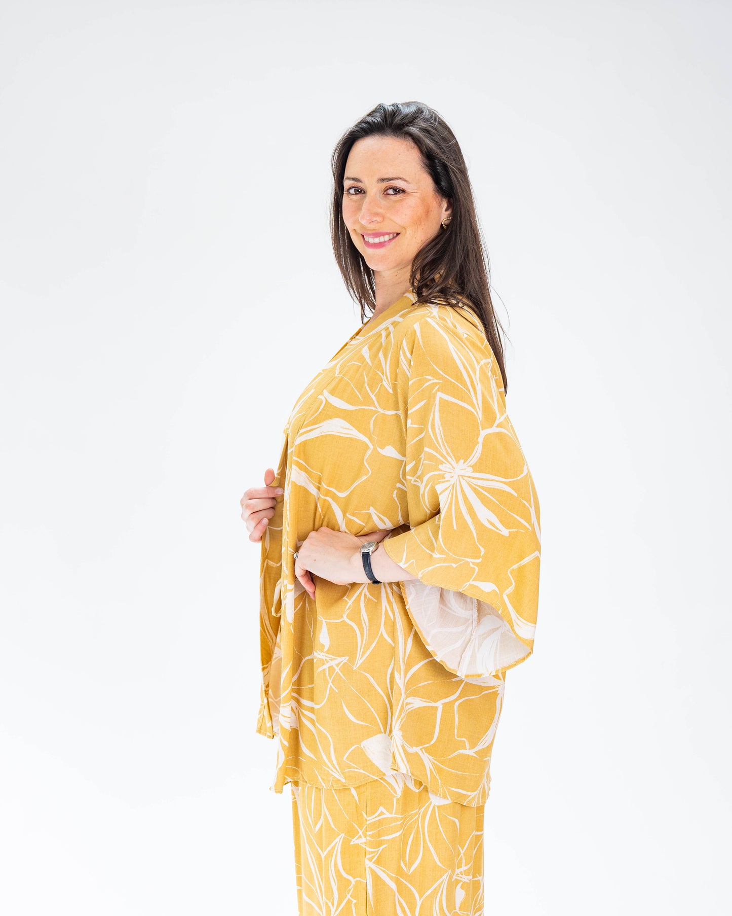 Kimono Conjunto BR Mia Mostaza