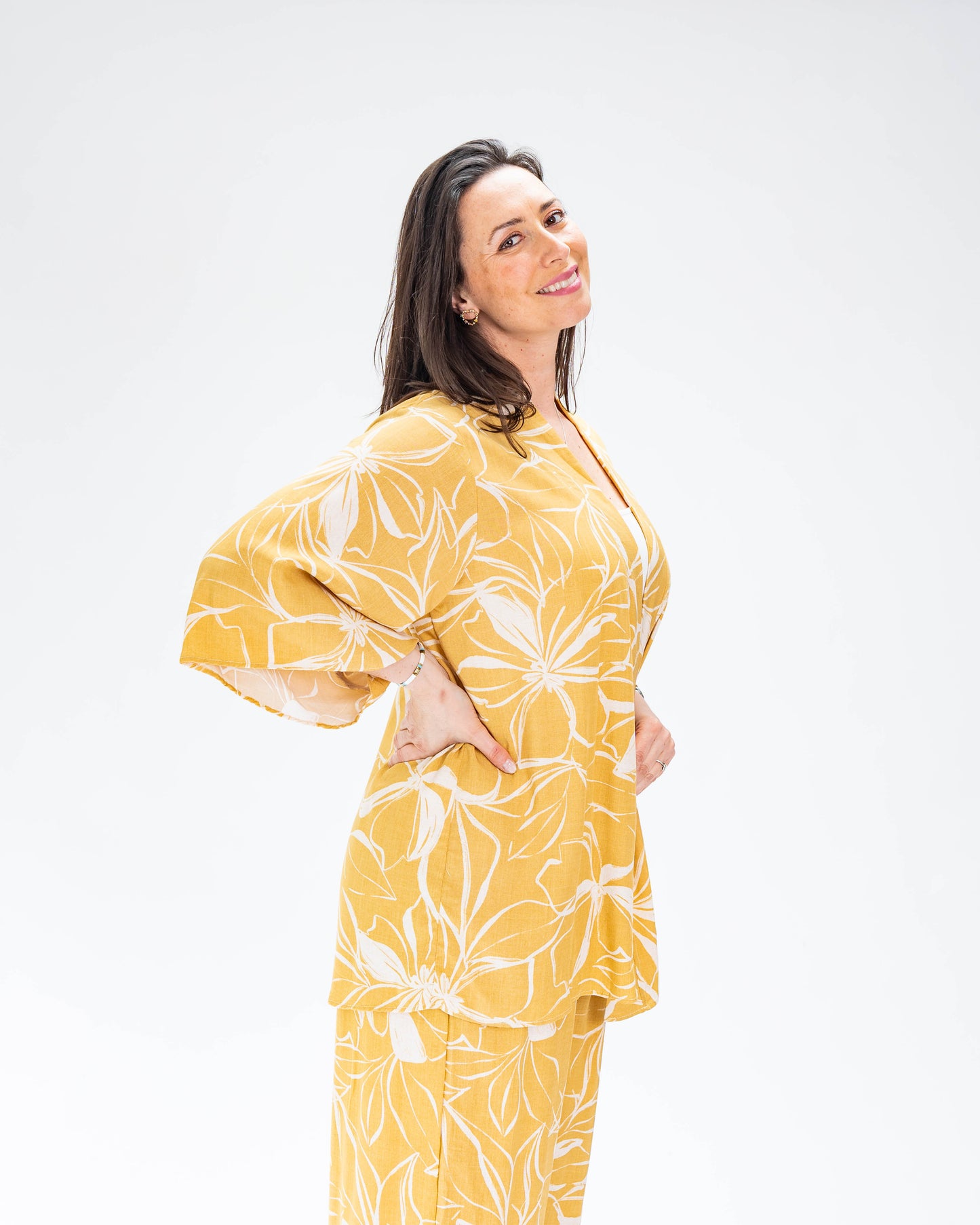 Kimono Conjunto BR Mia Mostaza