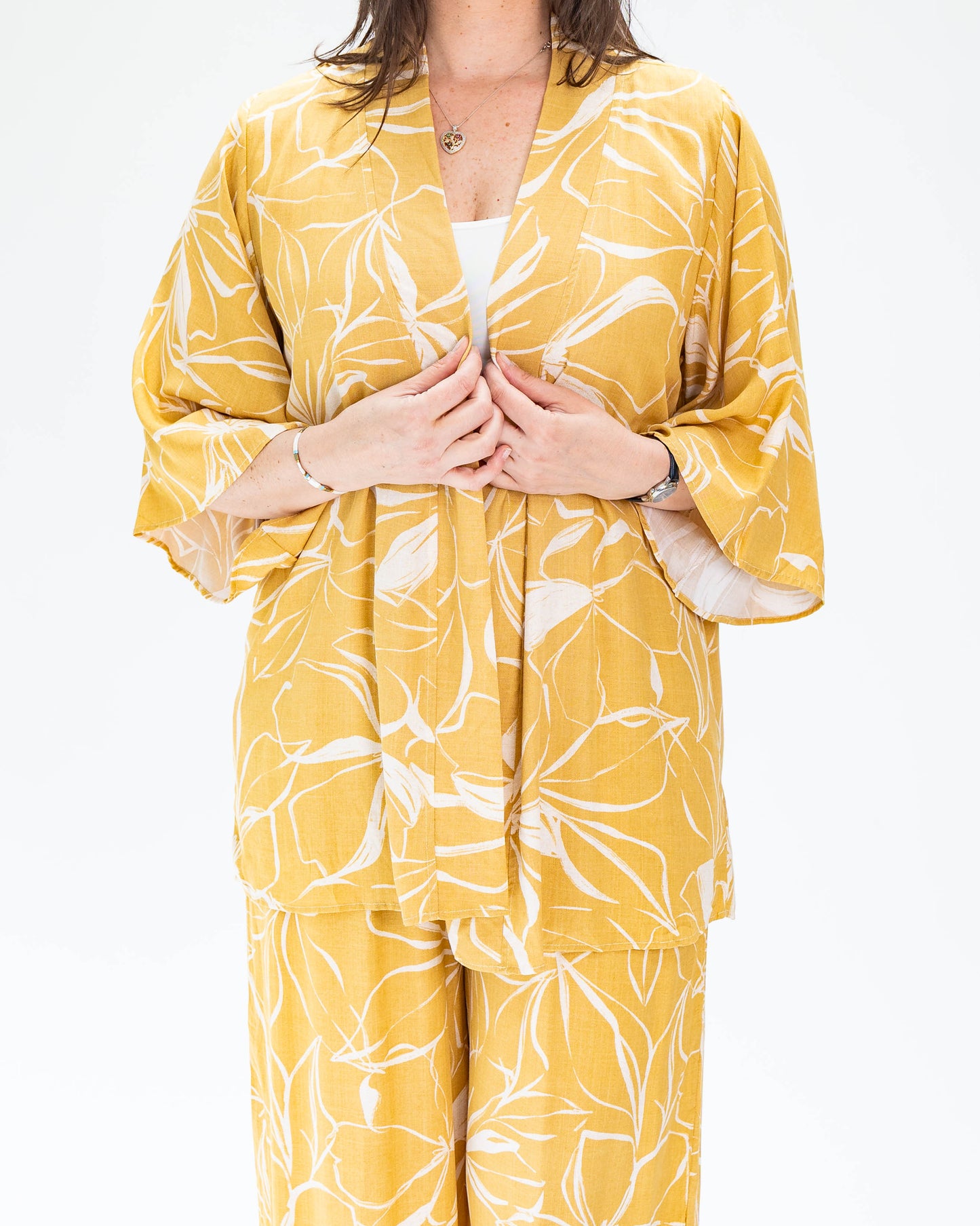 Kimono Conjunto BR Mia Mostaza