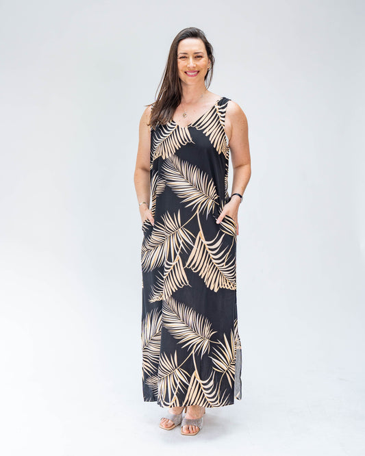 Vestido Brasileño Malu Negro