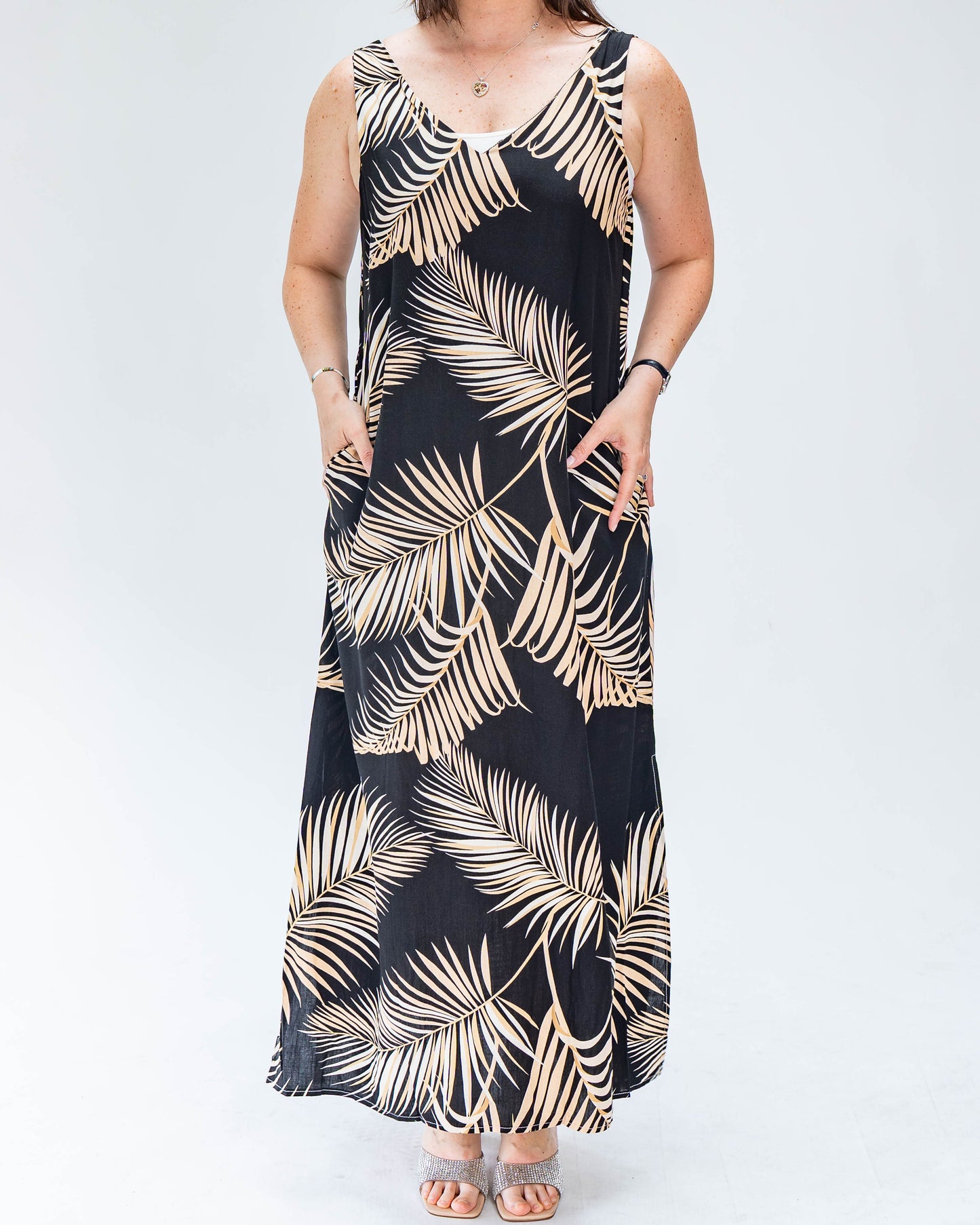 Vestido Brasileño Malu Negro