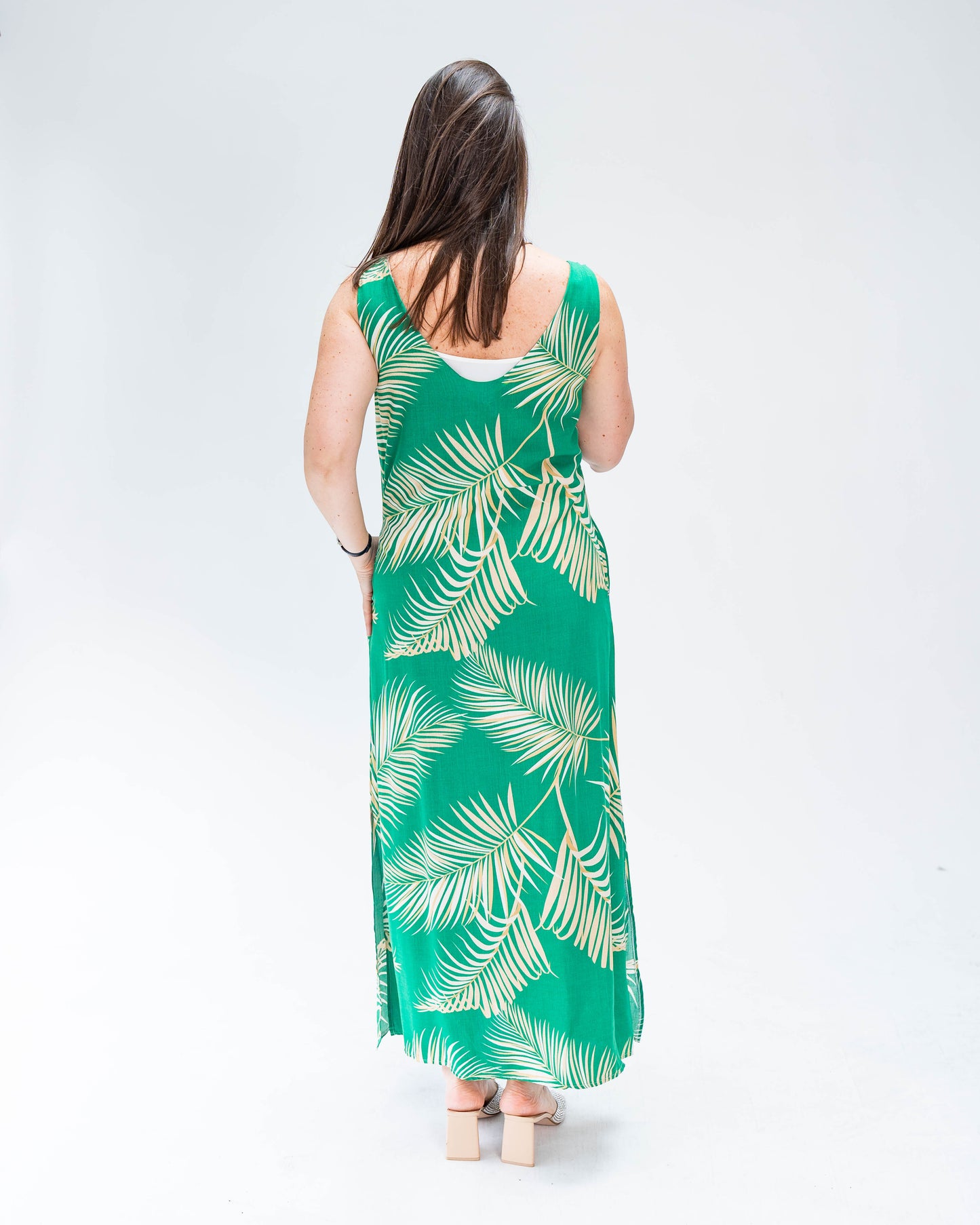 Vestido Brasileño Malu Verde