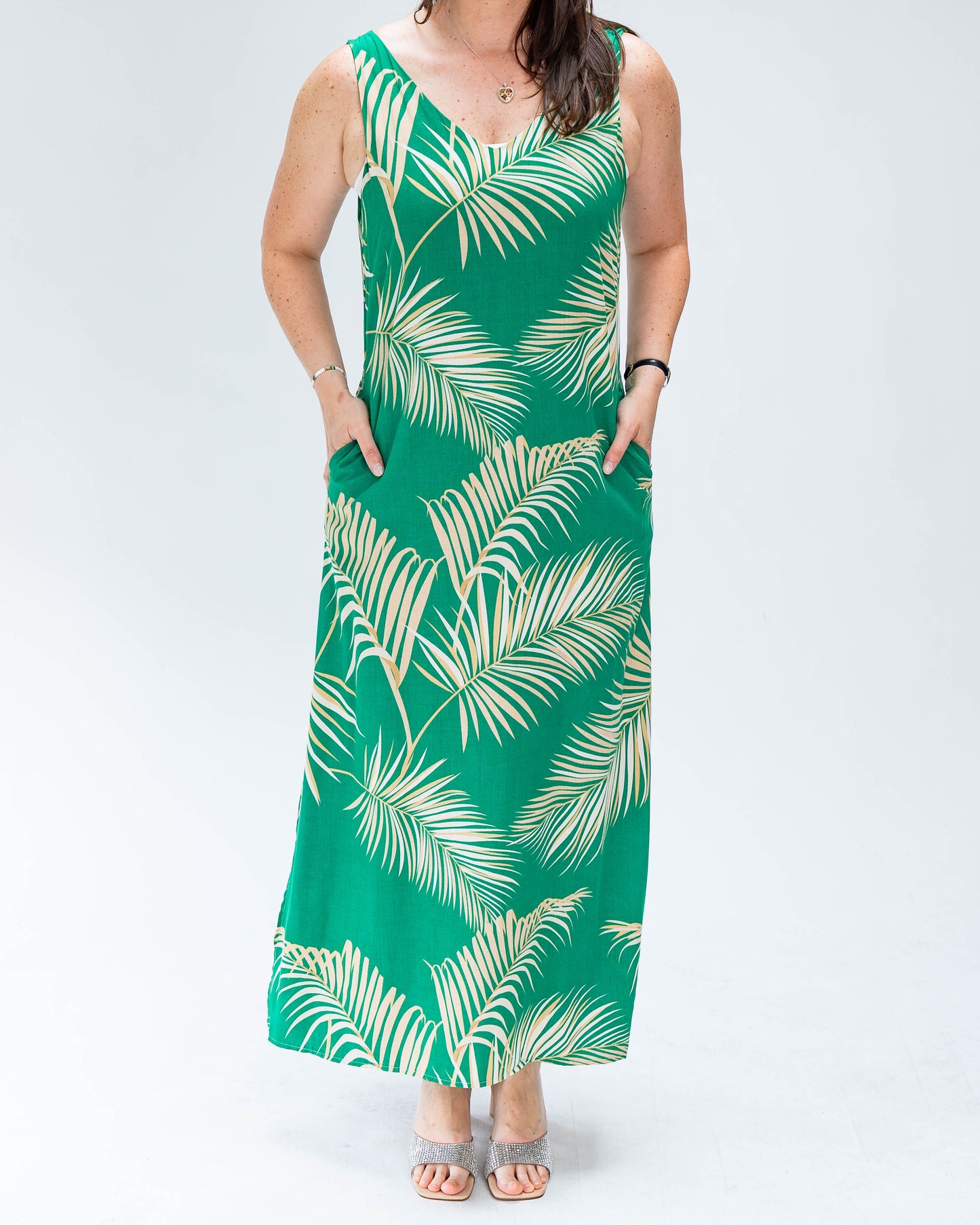 Vestido Brasileño Malu Verde