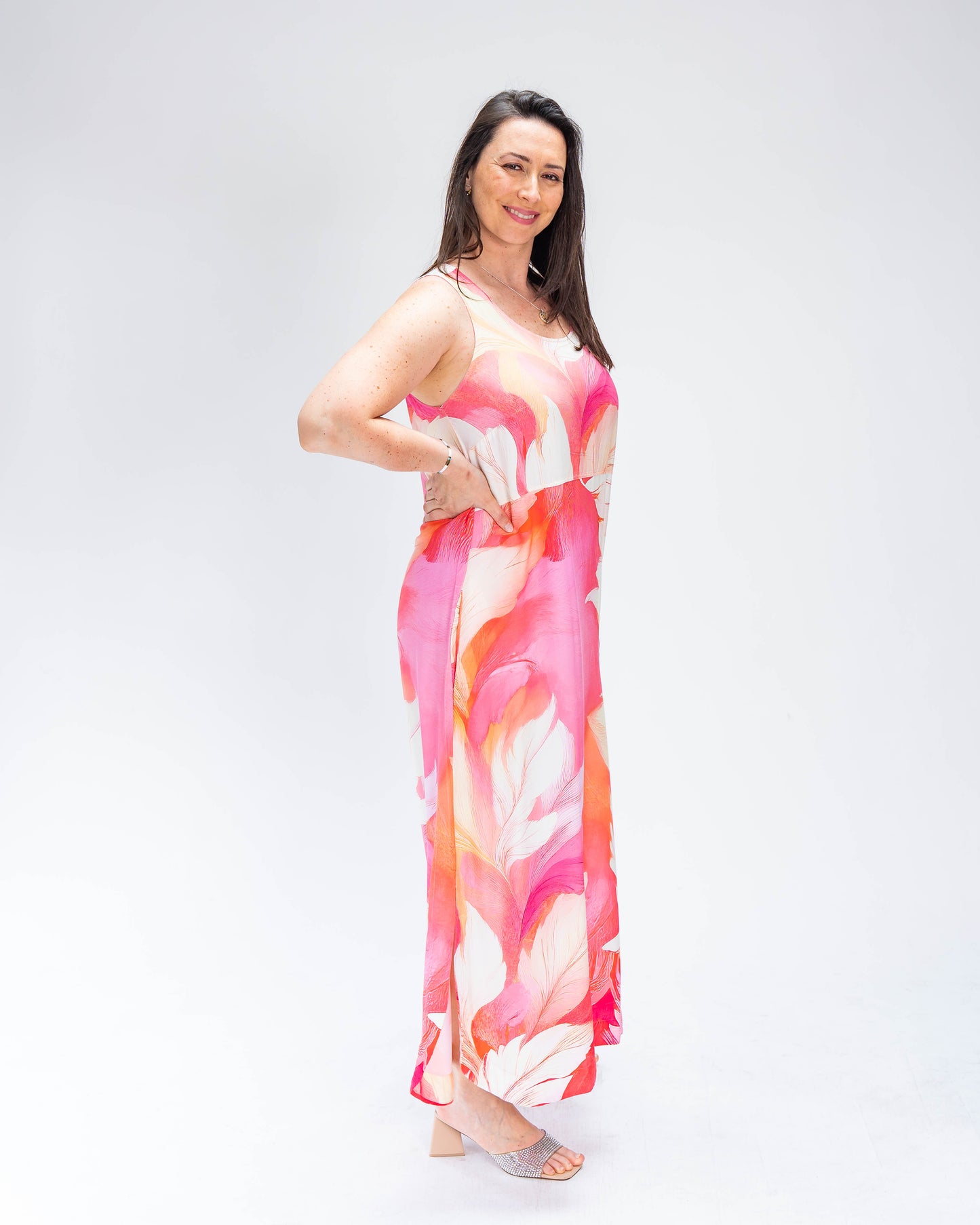 Vestido BR Elisa Rosado