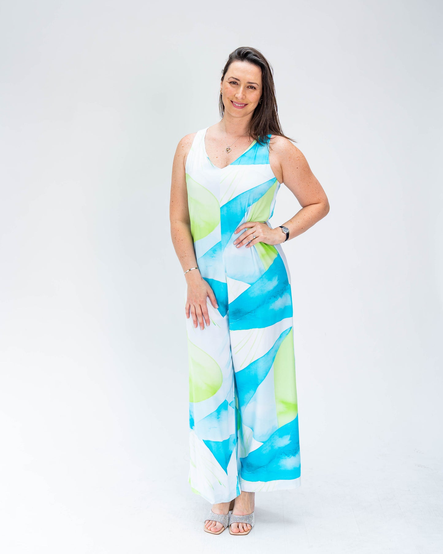 Enterito BR Catalina Verde y Celeste