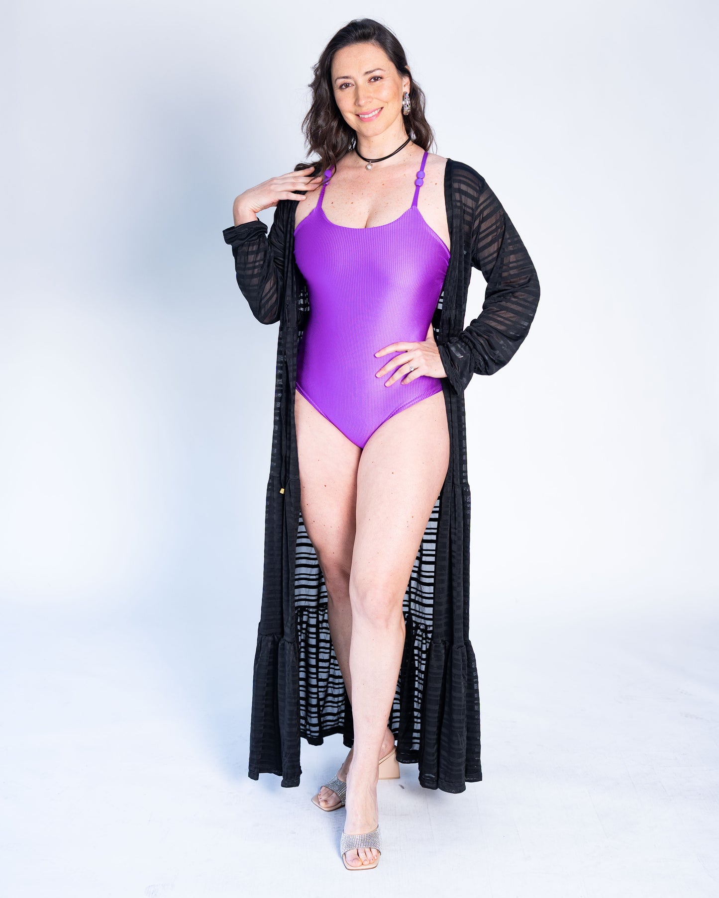 Traje de Baño BR Celine Morado