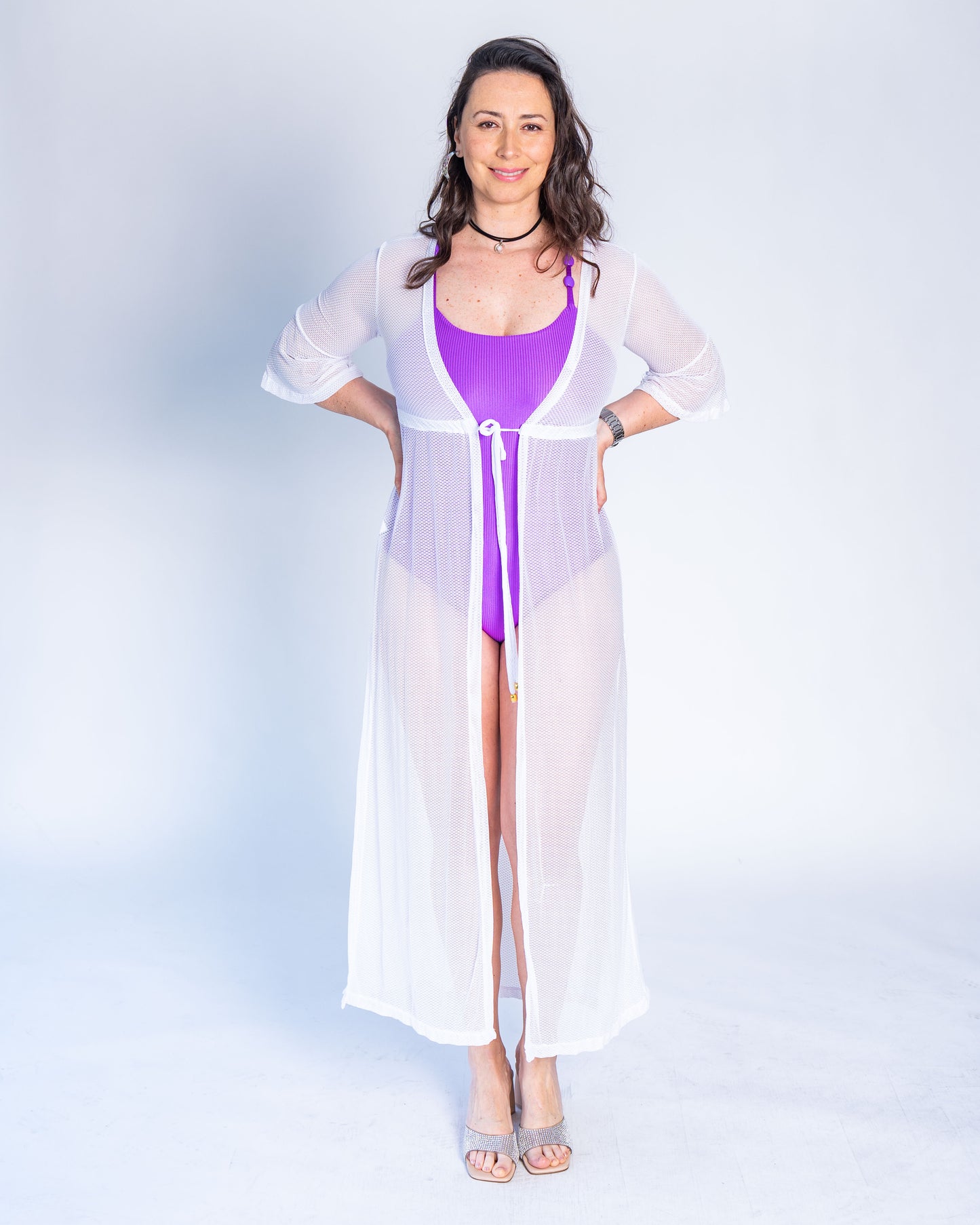 Salida de Baño Largo BR Dahlia Blanco