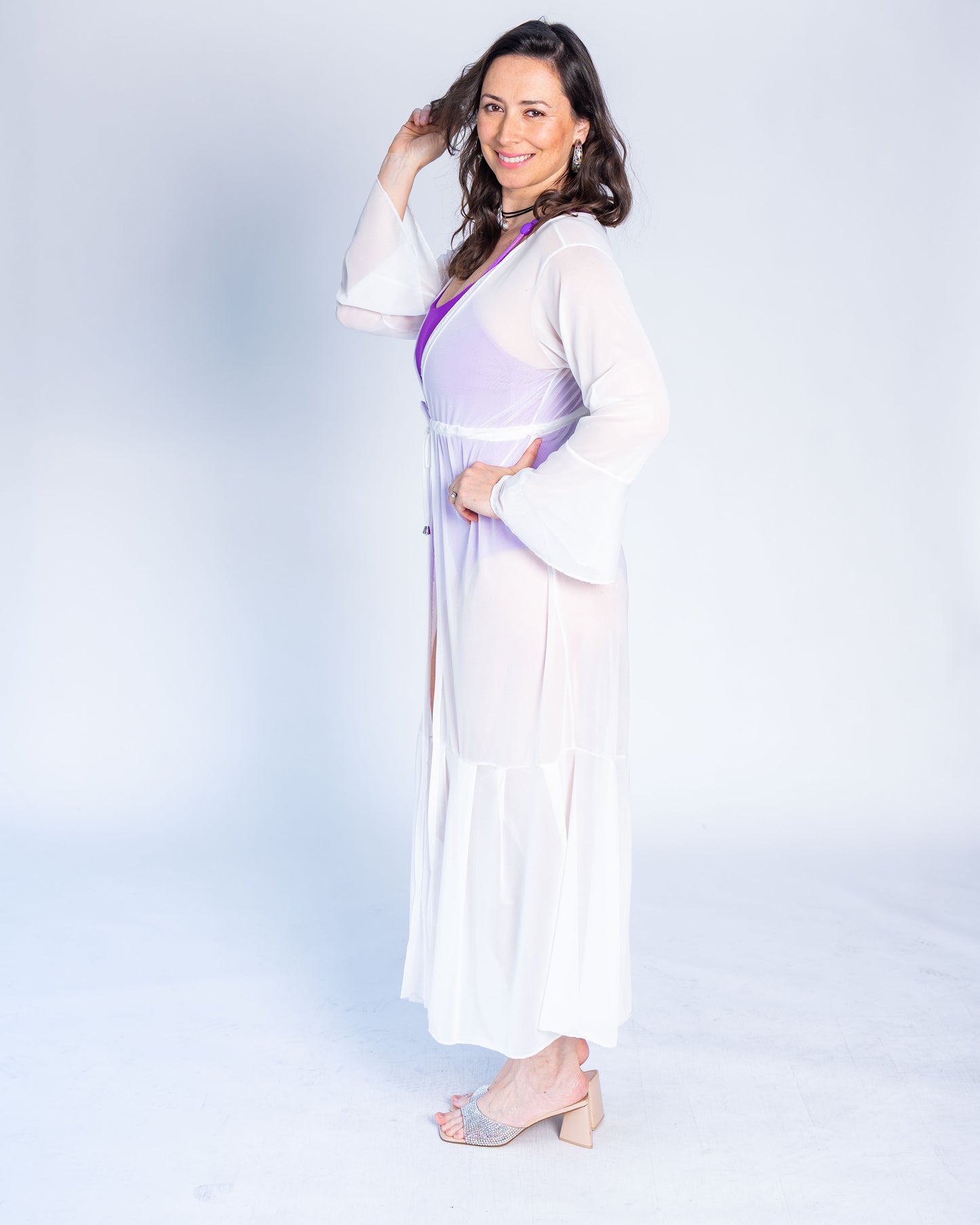 Salida de Baño Larga BR Camila Blanca